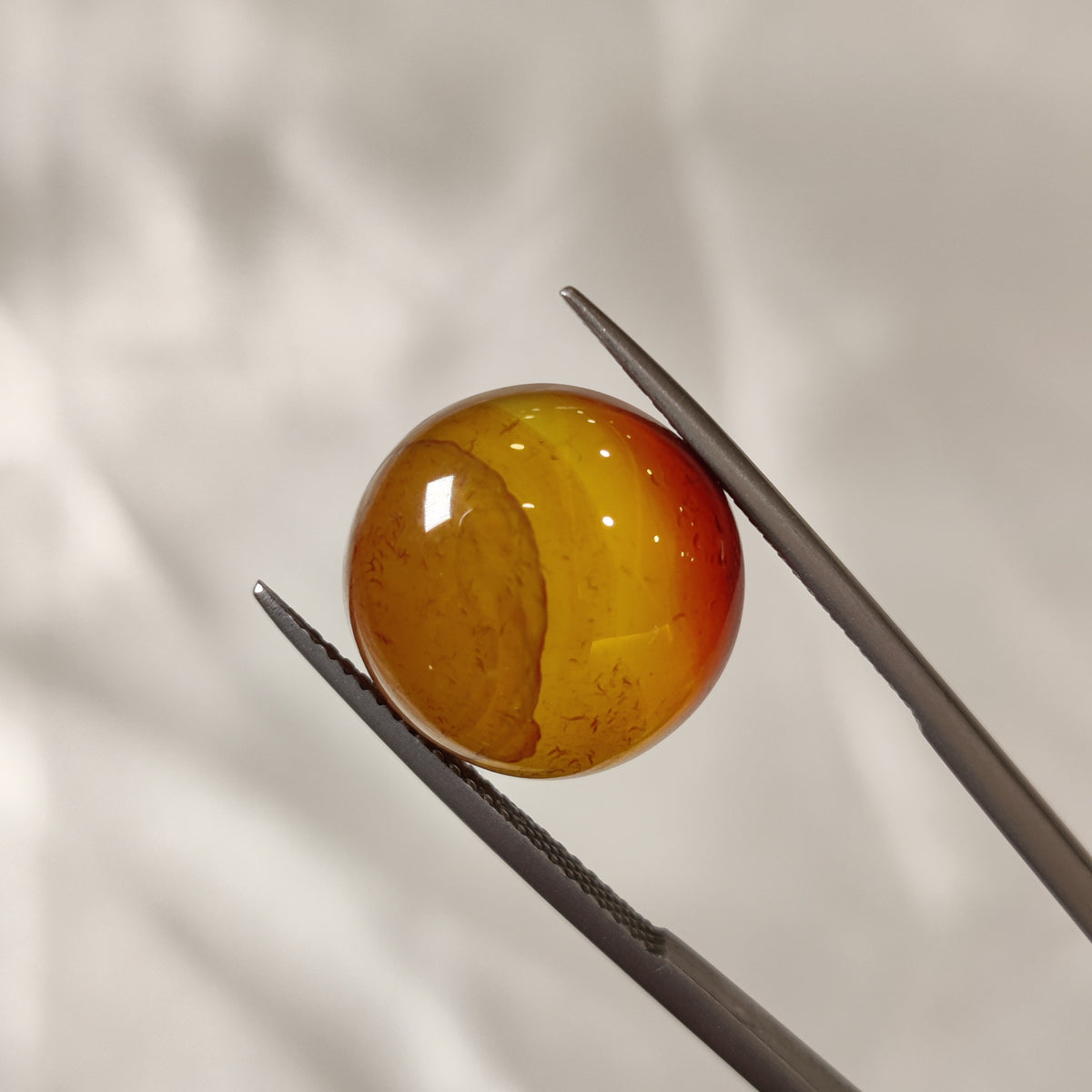 Natural Carnelian | CNL 37 | 12.87 Carat | Certified