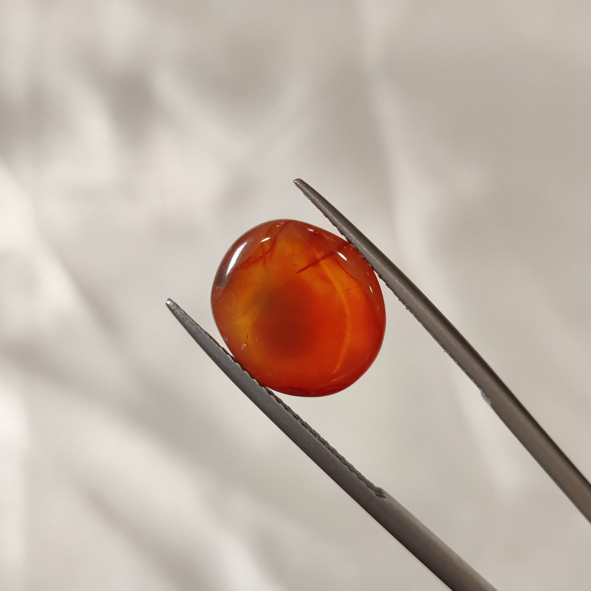 Natural Carnelian | CNL 6 | 6.58 Carat | Certified