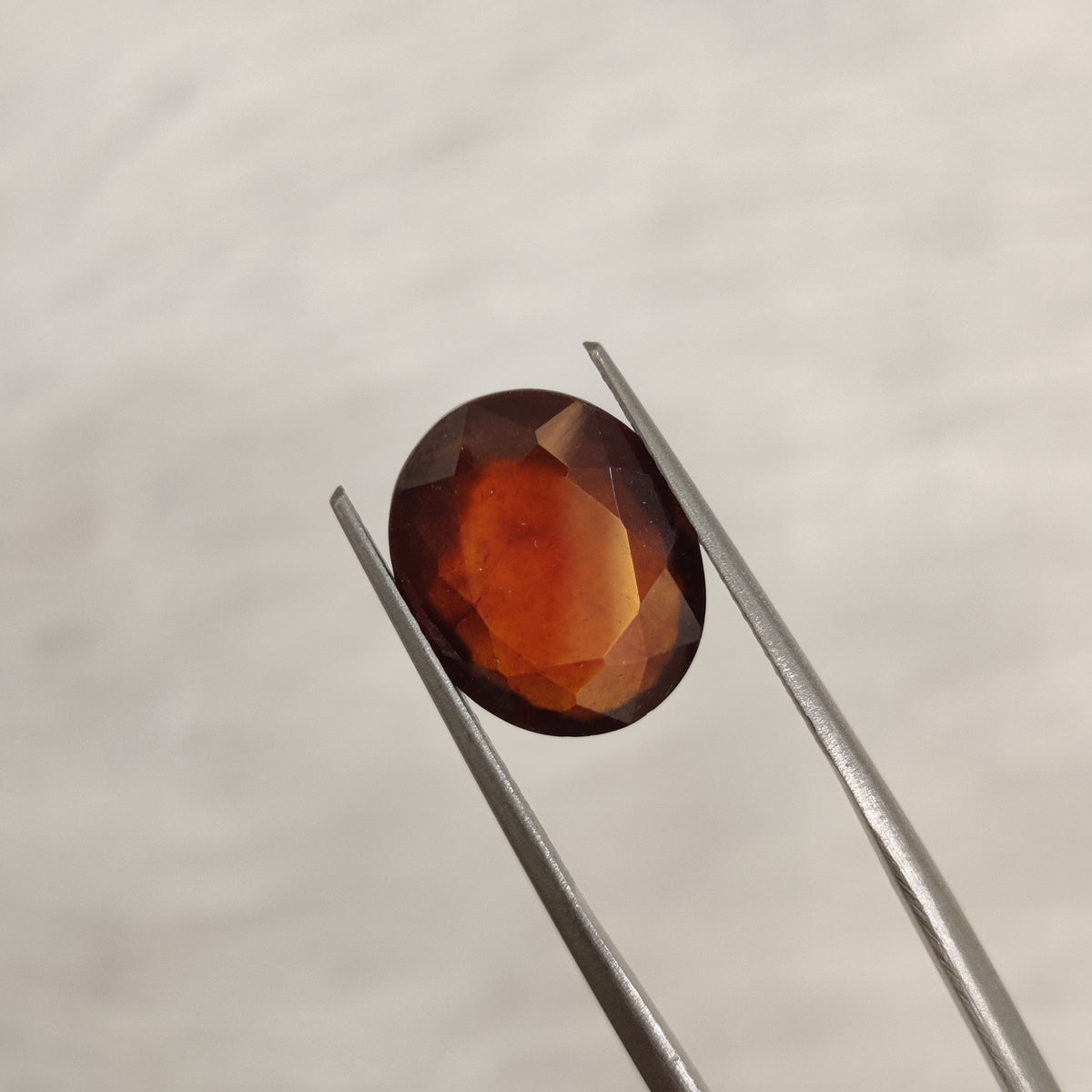 Natural Hessonite Garnet (Gomed) | HG 52 | 6.52 Carat | Certified