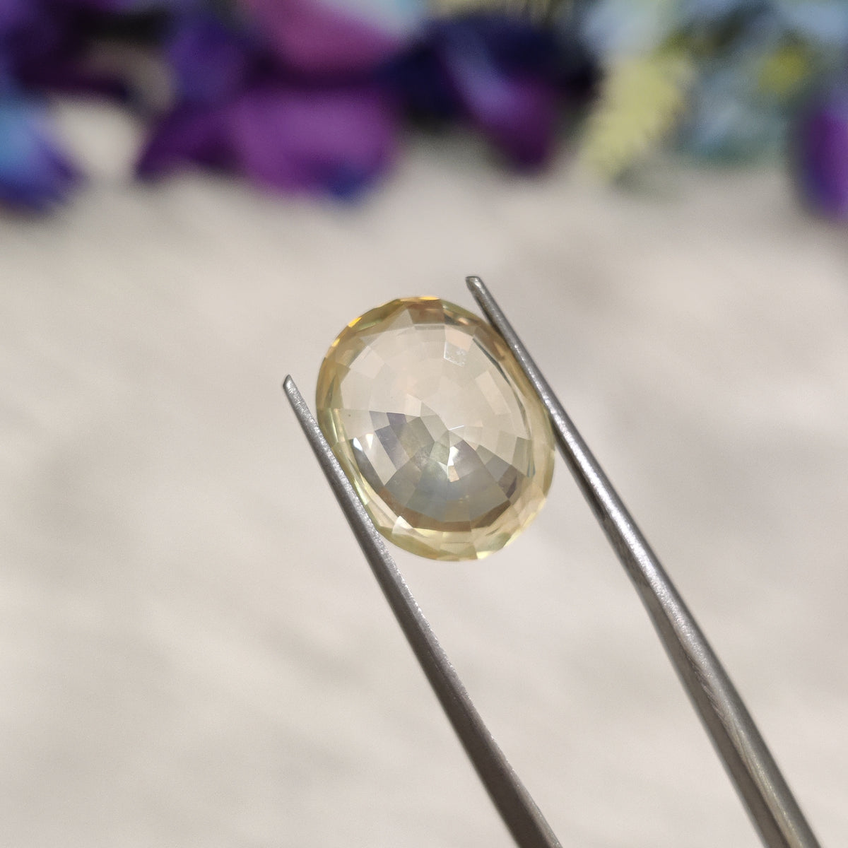 Natural Yellow Sapphire (Pukhraj) | YS 263 | 7.56 Carat | Certified