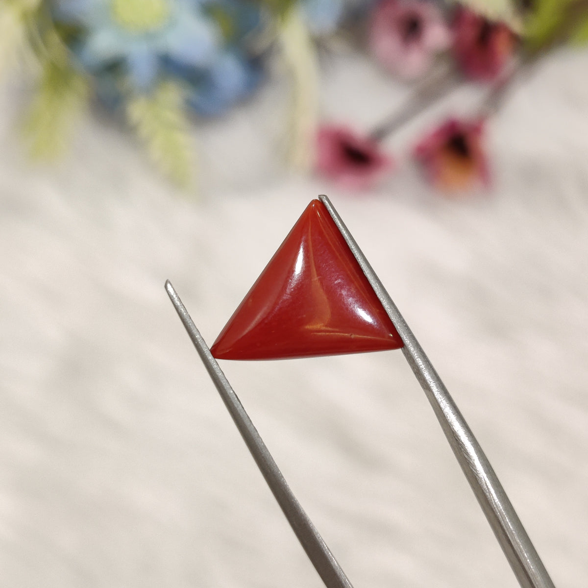 Natural Coral (Moonga) | Coral 180 | 4.81 Carat | Certified