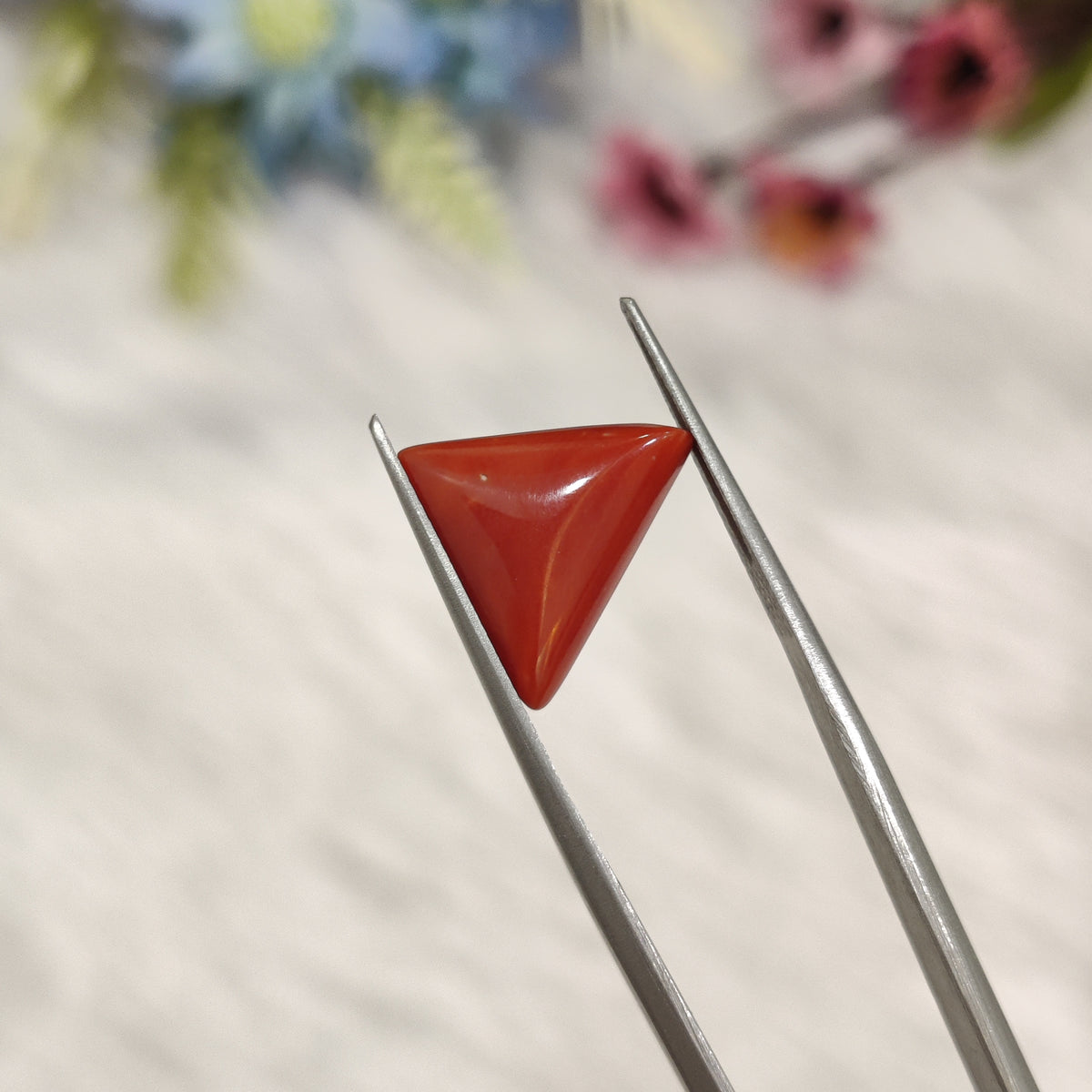 Natural Coral (Moonga) | Coral 190 | 4.55 Carat | Certified