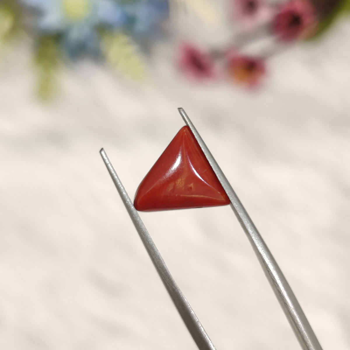 Natural Coral (Moonga) | Coral 196 | 3.61 Carat | Certified