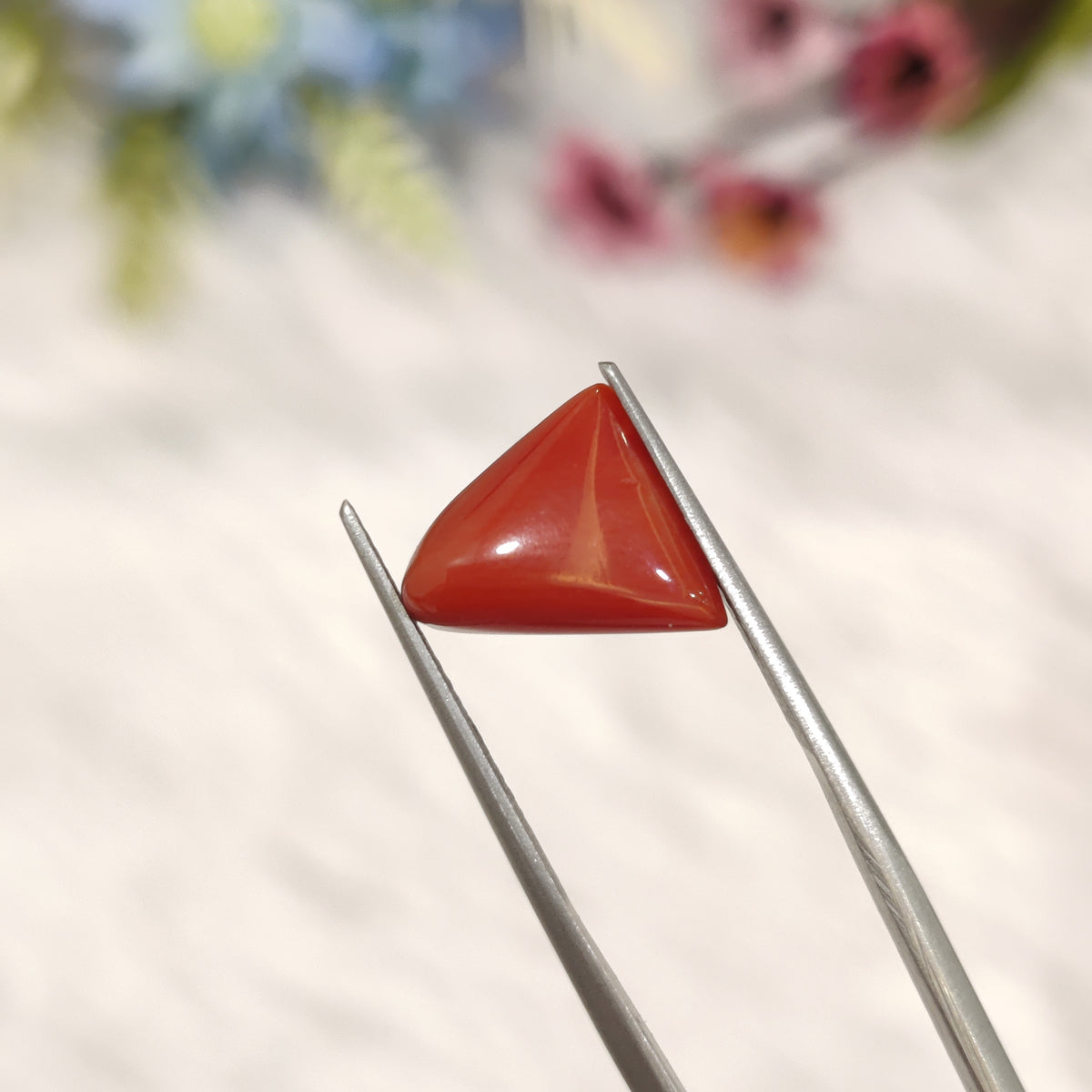 Natural Coral (Moonga) | Coral 199 | 3.84 Carat | Certified
