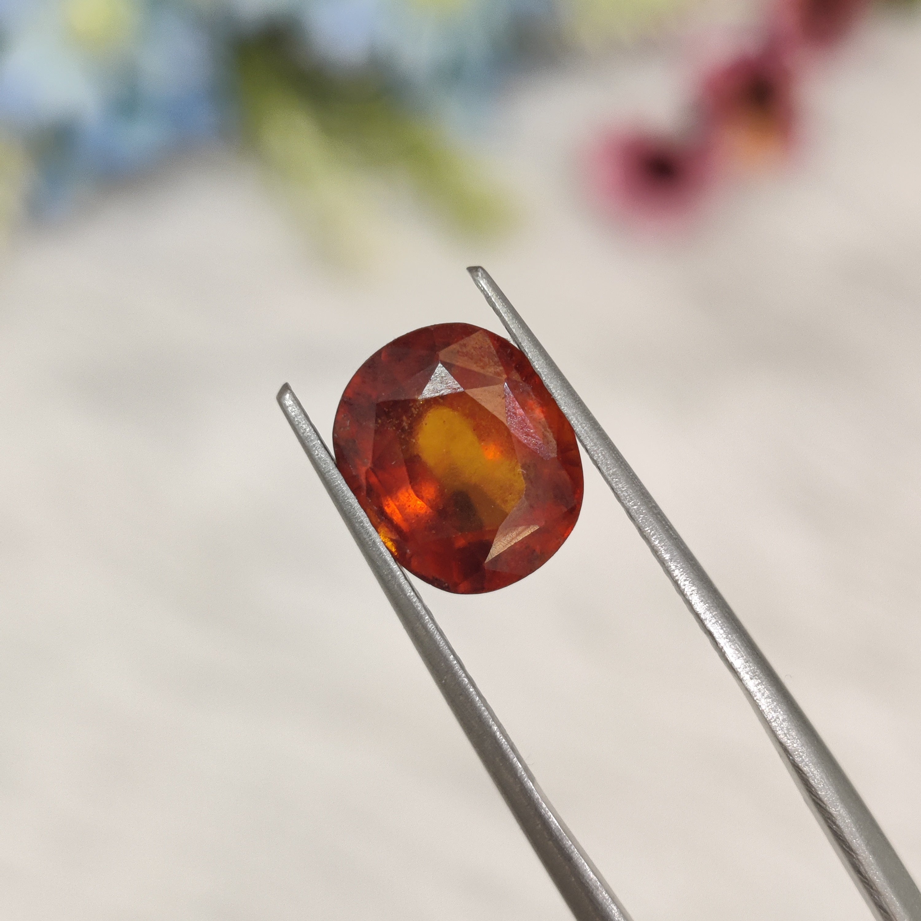 Hessonite Garnet  | HG 10 | 4.3 Carat