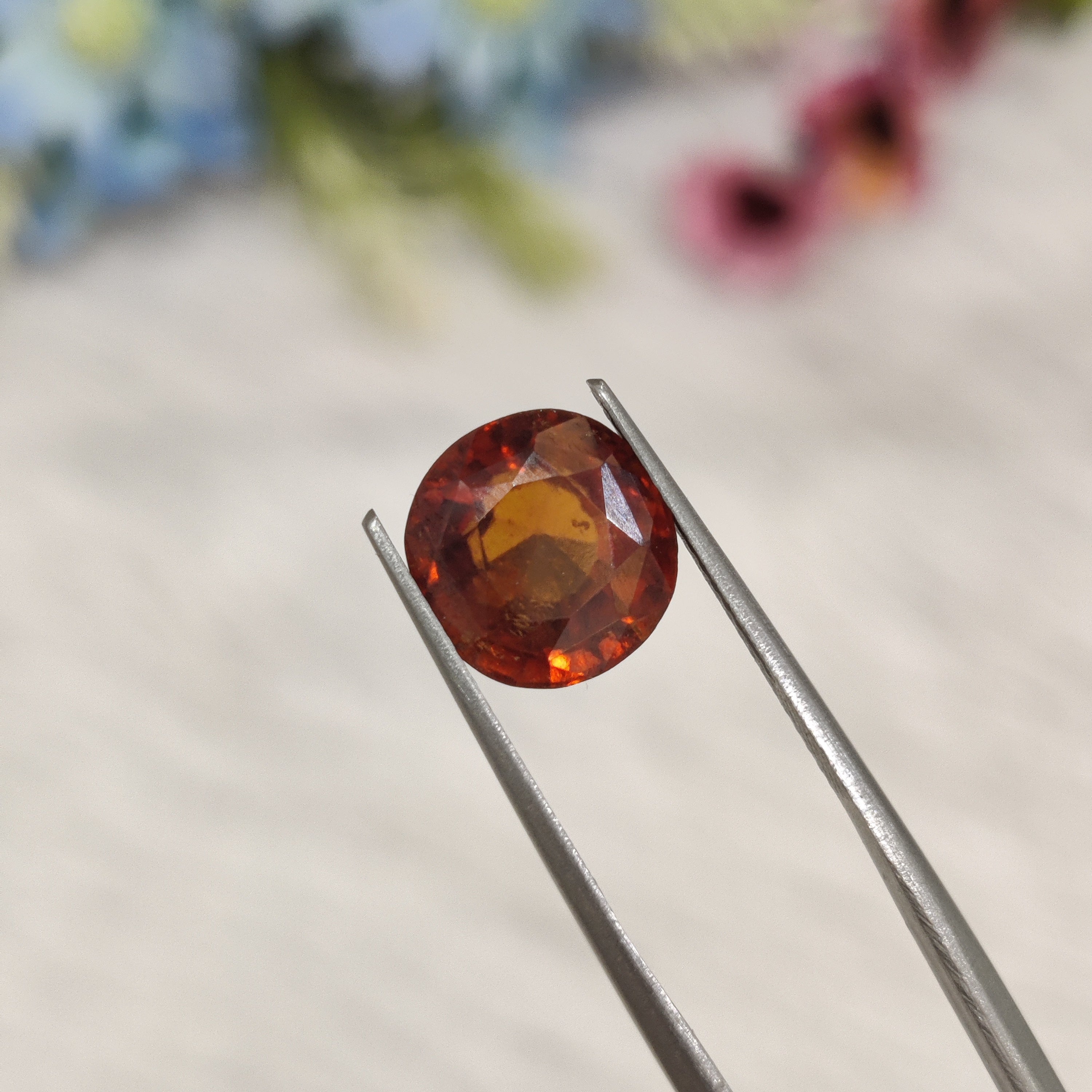 Hessonite Garnet  | HG 9 | 4.84 Carat