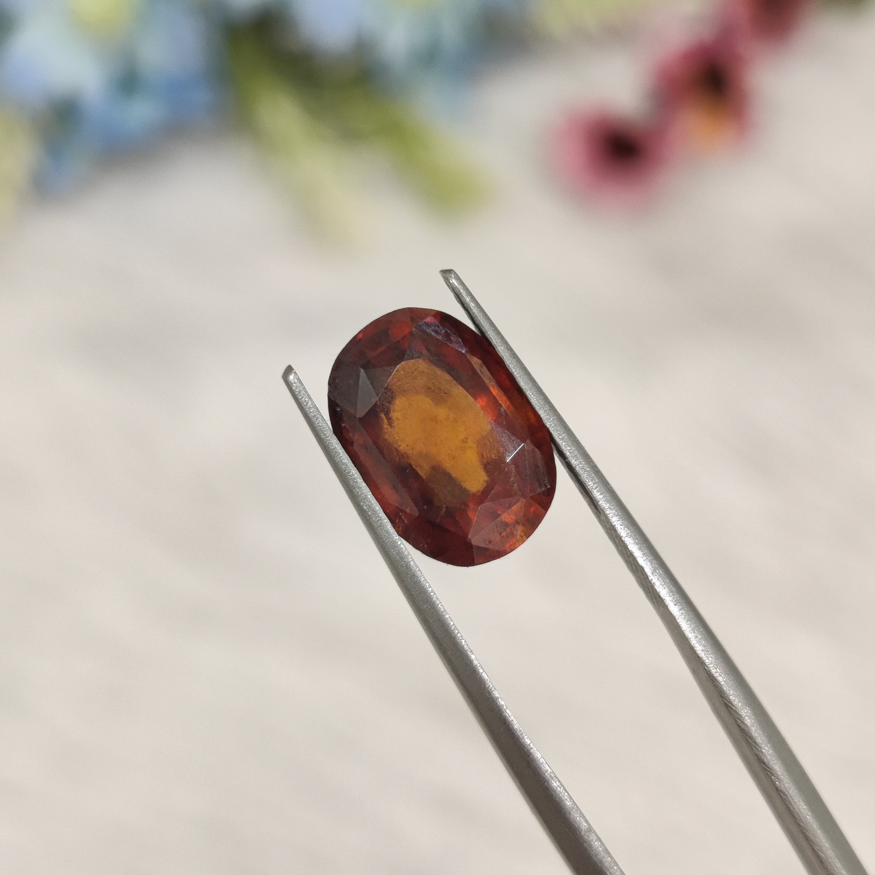Hessonite Garnet  | HG 17 | 5.42 Carat