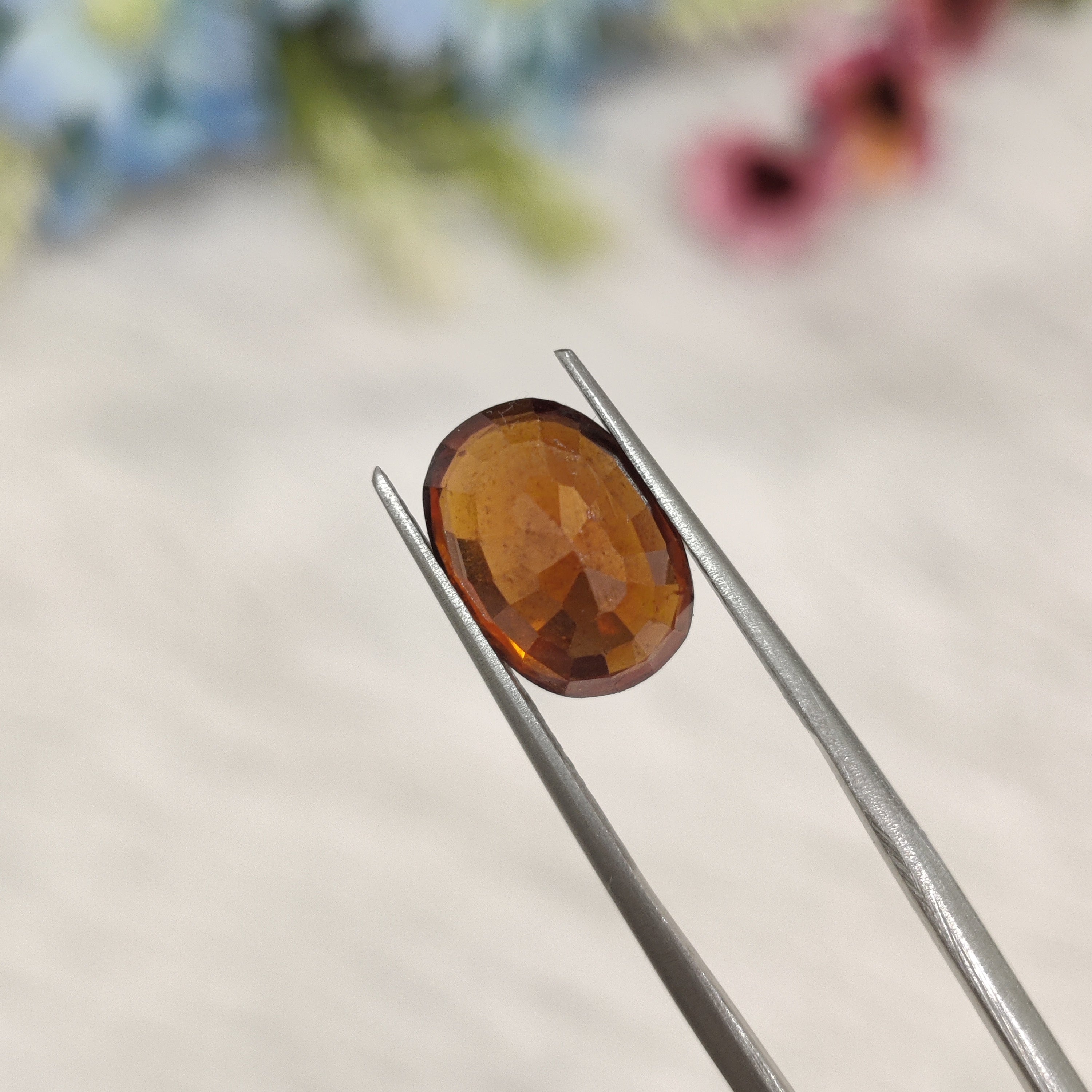 Hessonite Garnet  | HG 17 | 5.42 Carat
