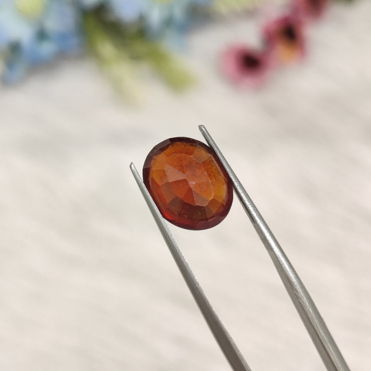 Natural Hessonite Garnet (Gomed) | HG 36 | 5.21 Carat | Certified