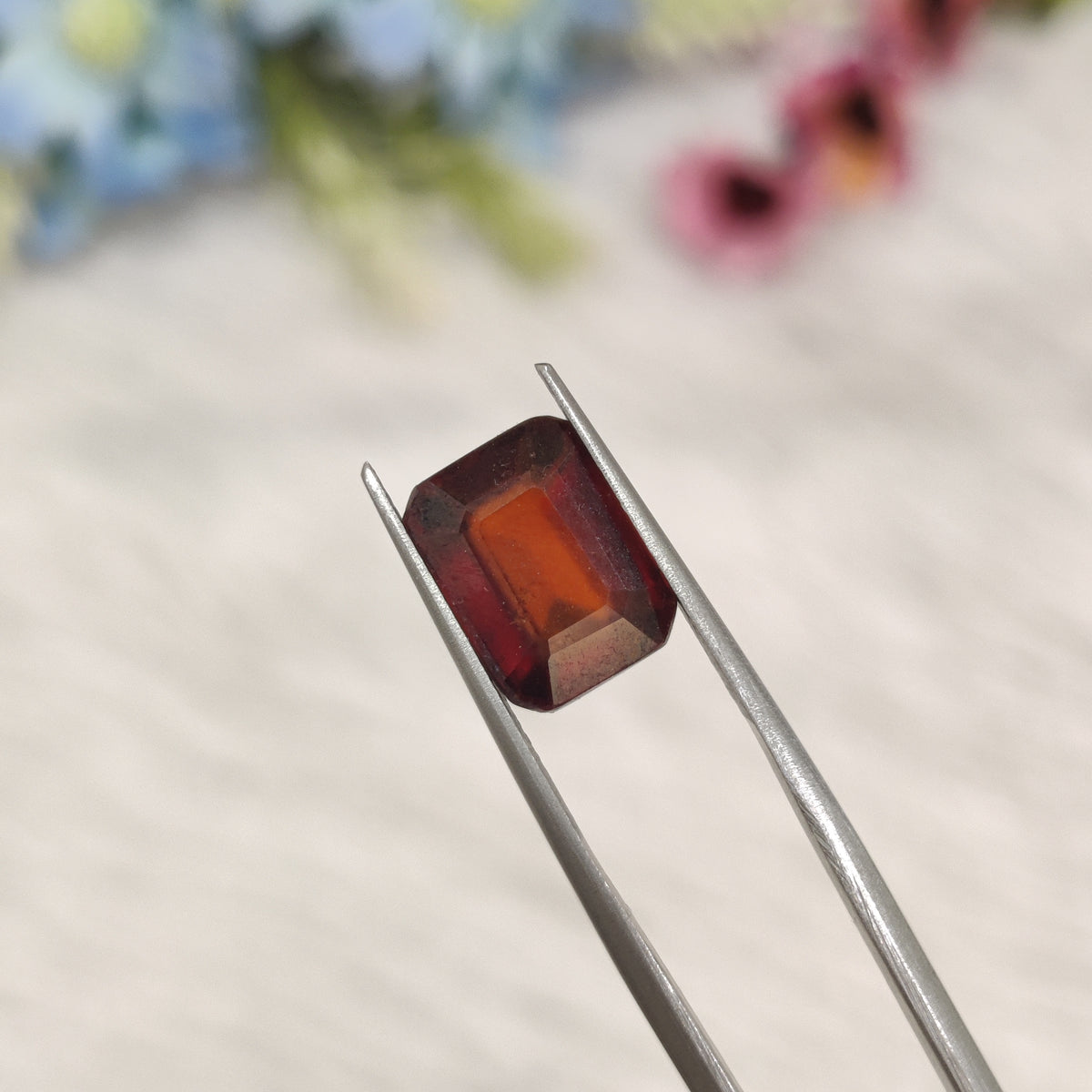 Natural Hessonite Garnet (Gomed) | HG 30 | 5.1 Carat | Certified