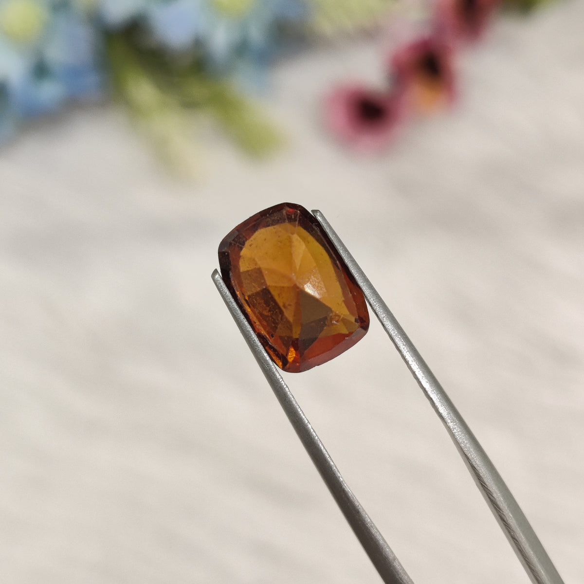 Natural Hessonite Garnet (Gomed) | HG 18 | 5.14 Carat | Certified
