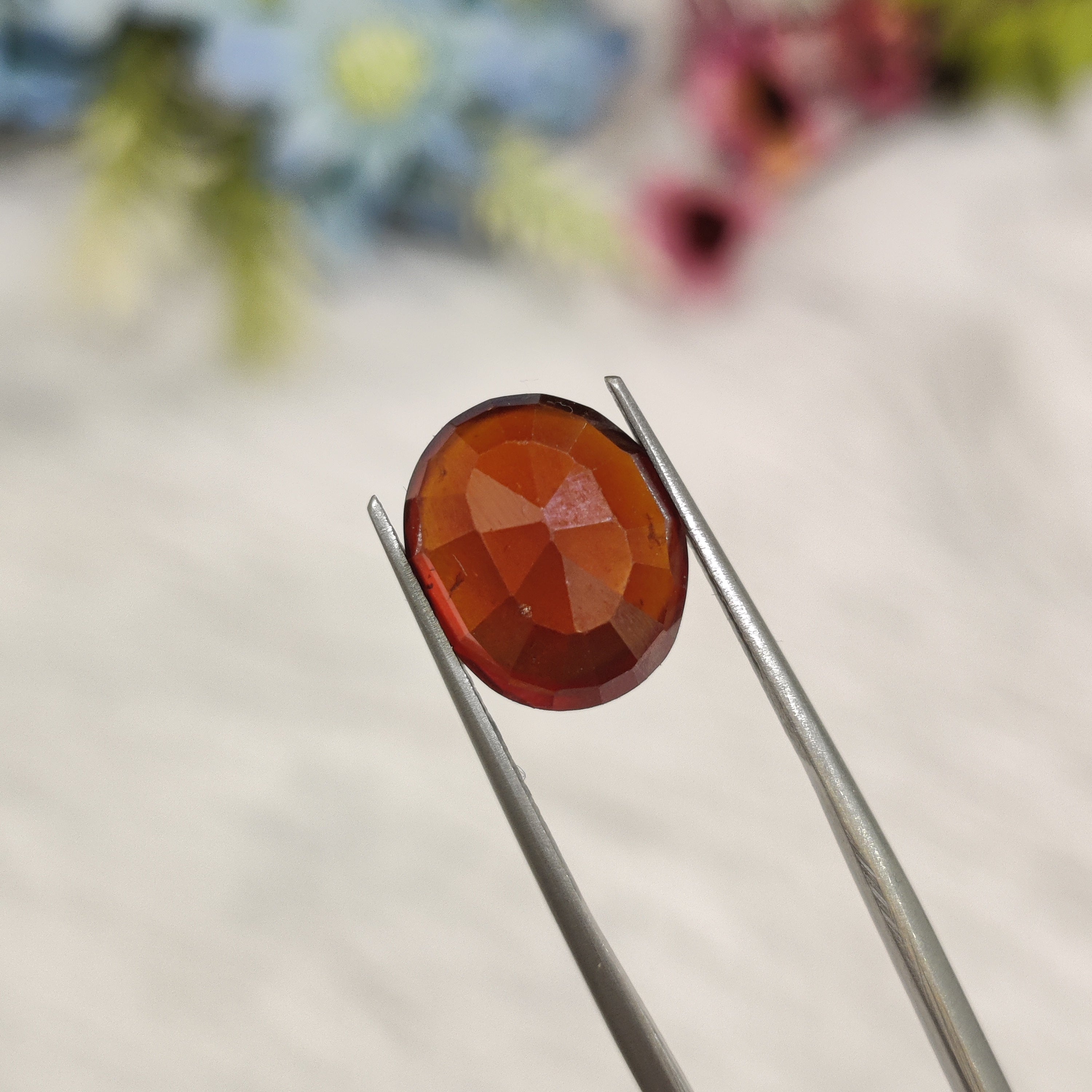 Hessonite Garnet  | HG 40 | 8 Carat