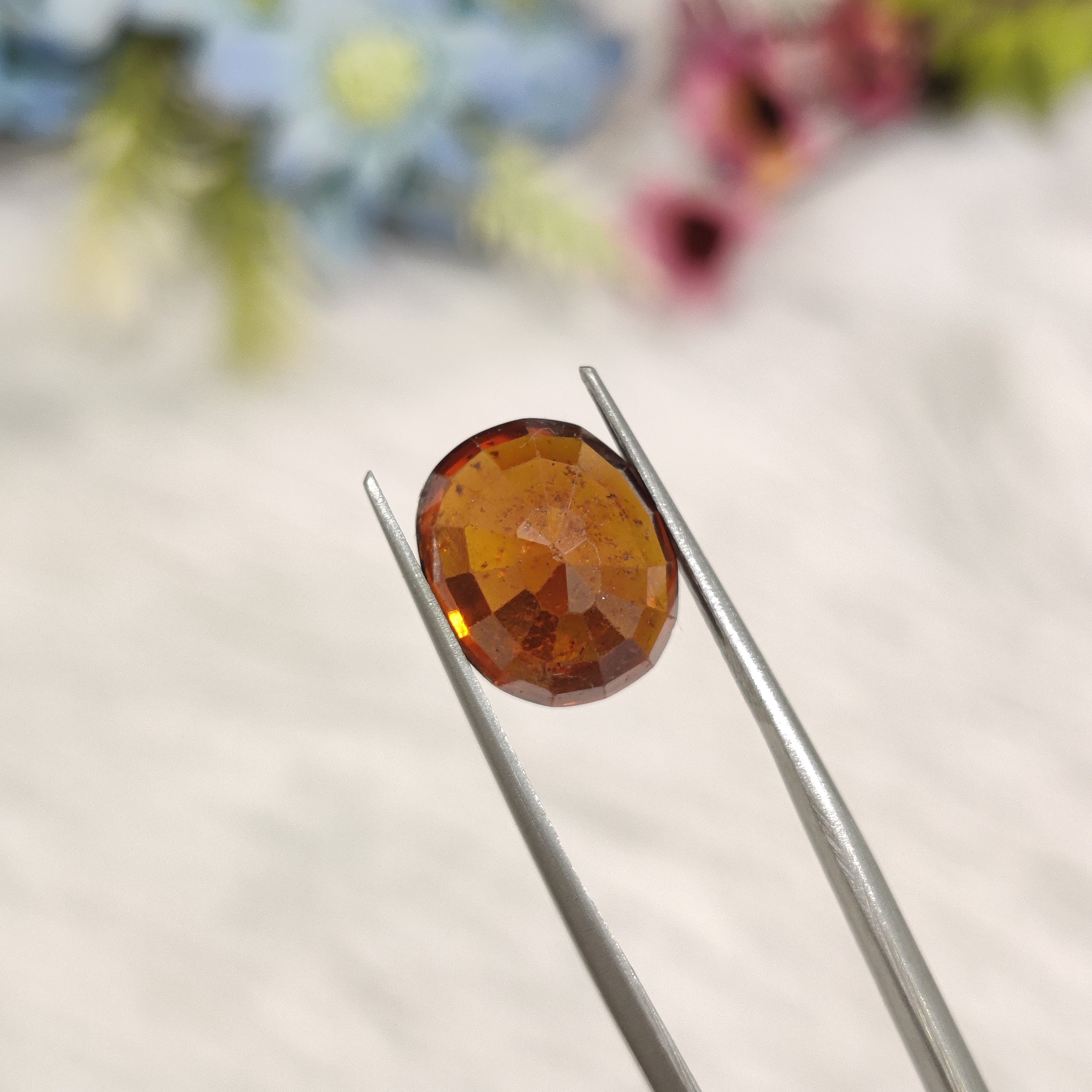Hessonite Garnet  | HG 12 | 8.63 Carat