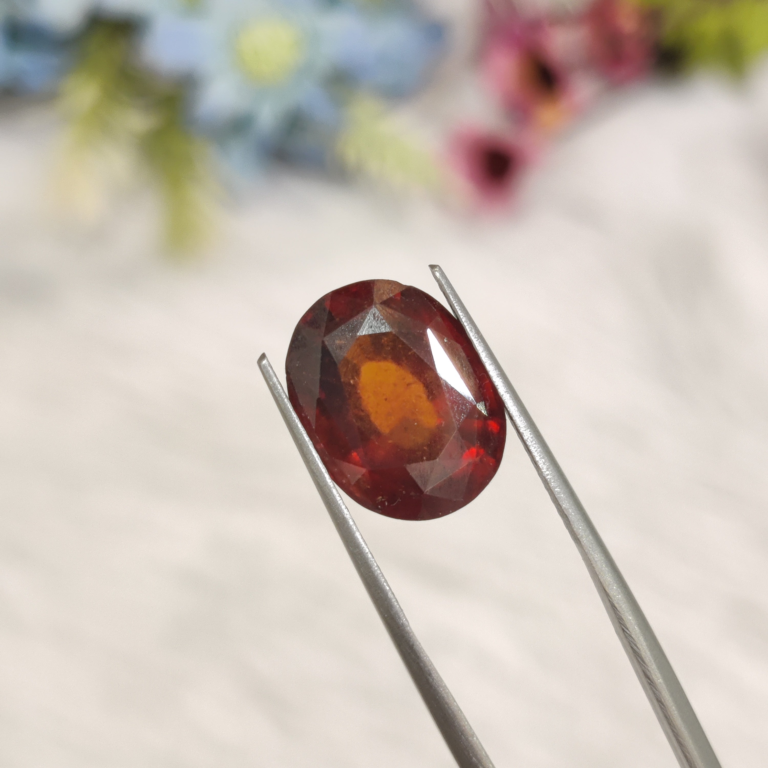 Hessonite Garnet  | HG 15 | 8.35 Carat