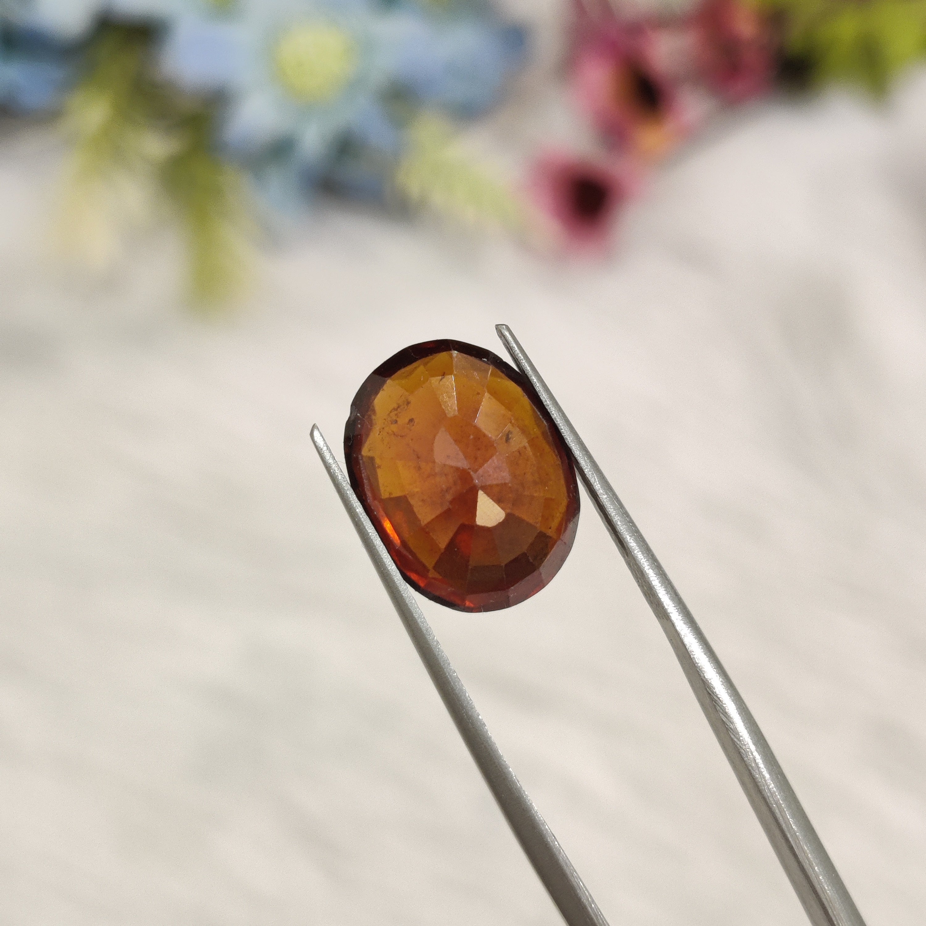 Hessonite Garnet  | HG 15 | 8.35 Carat