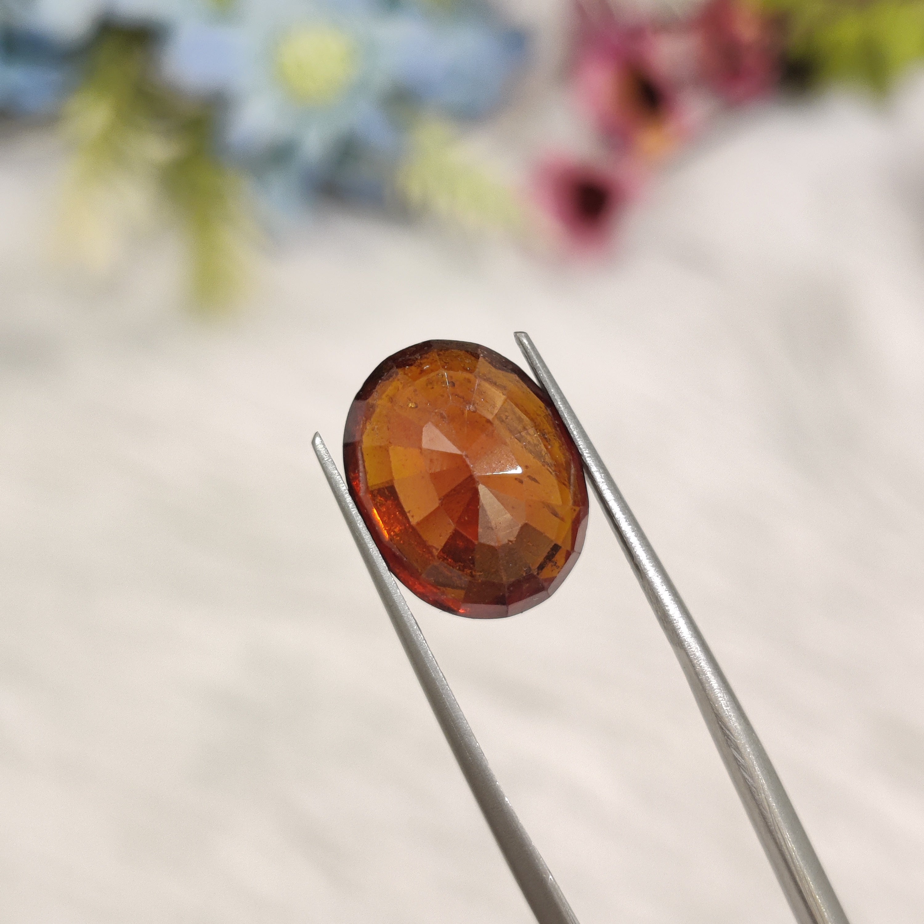 Hessonite Garnet  | HG 13 | 8.62 Carat