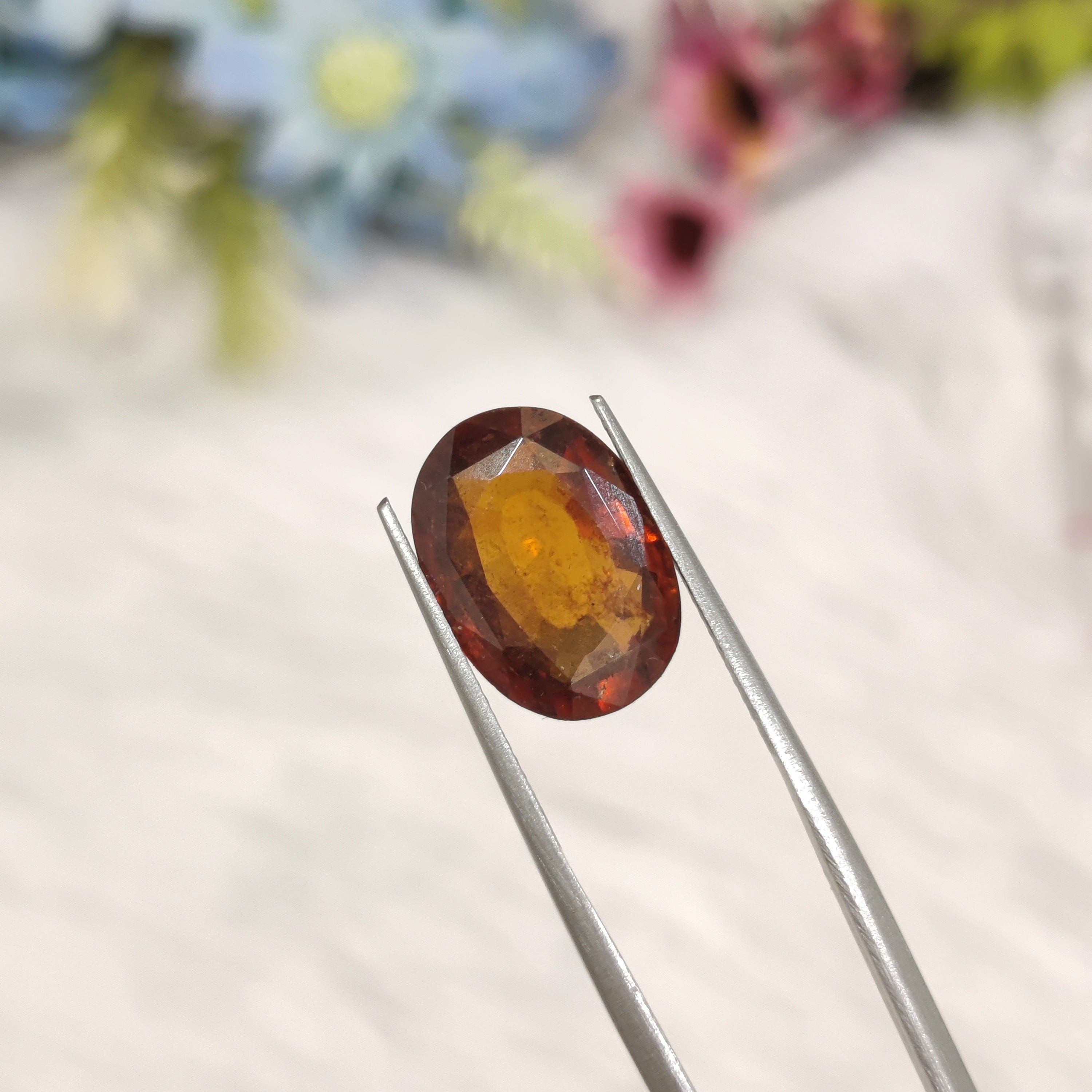 Hessonite Garnet  | HG 14 | 8.65 Carat