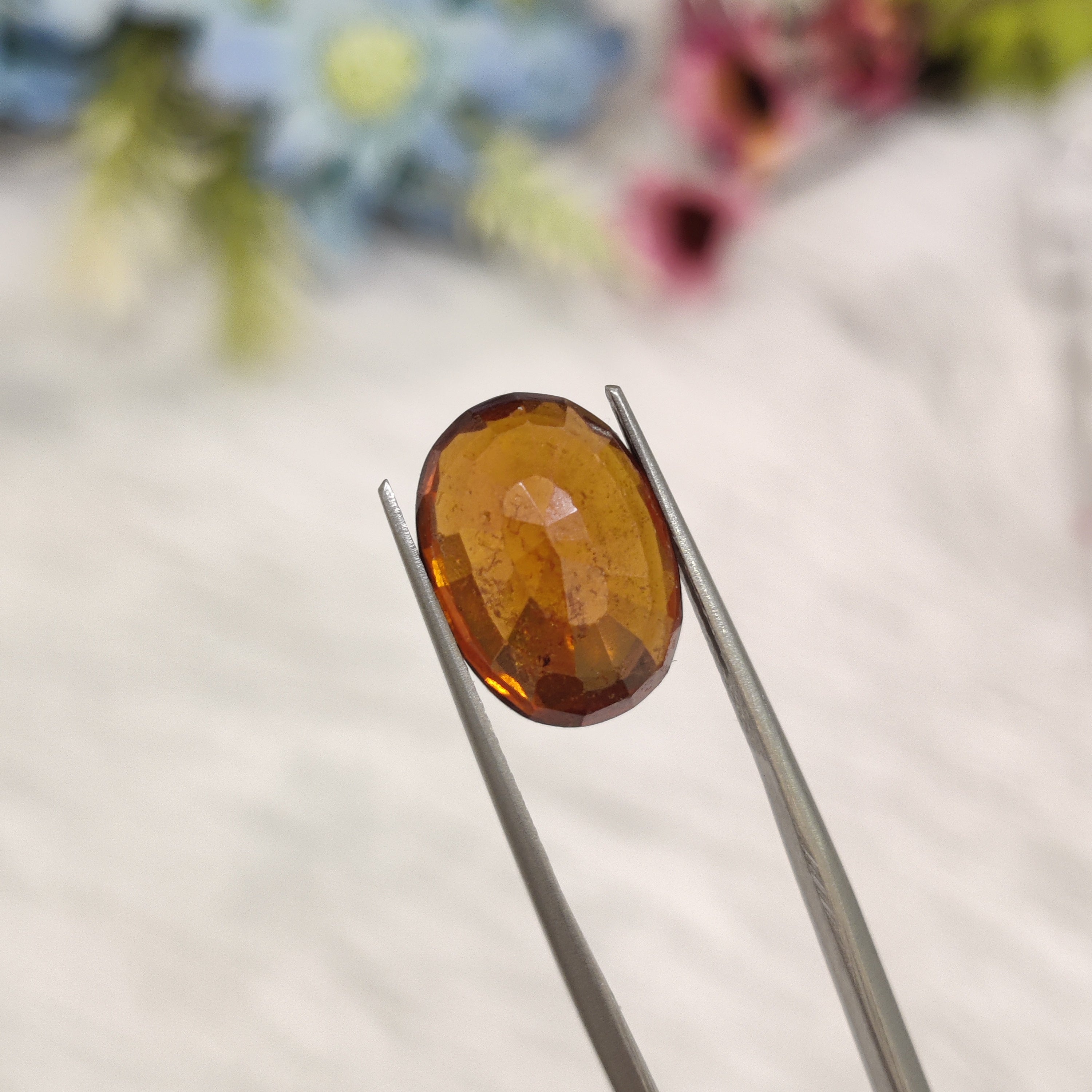 Hessonite Garnet  | HG 14 | 8.65 Carat