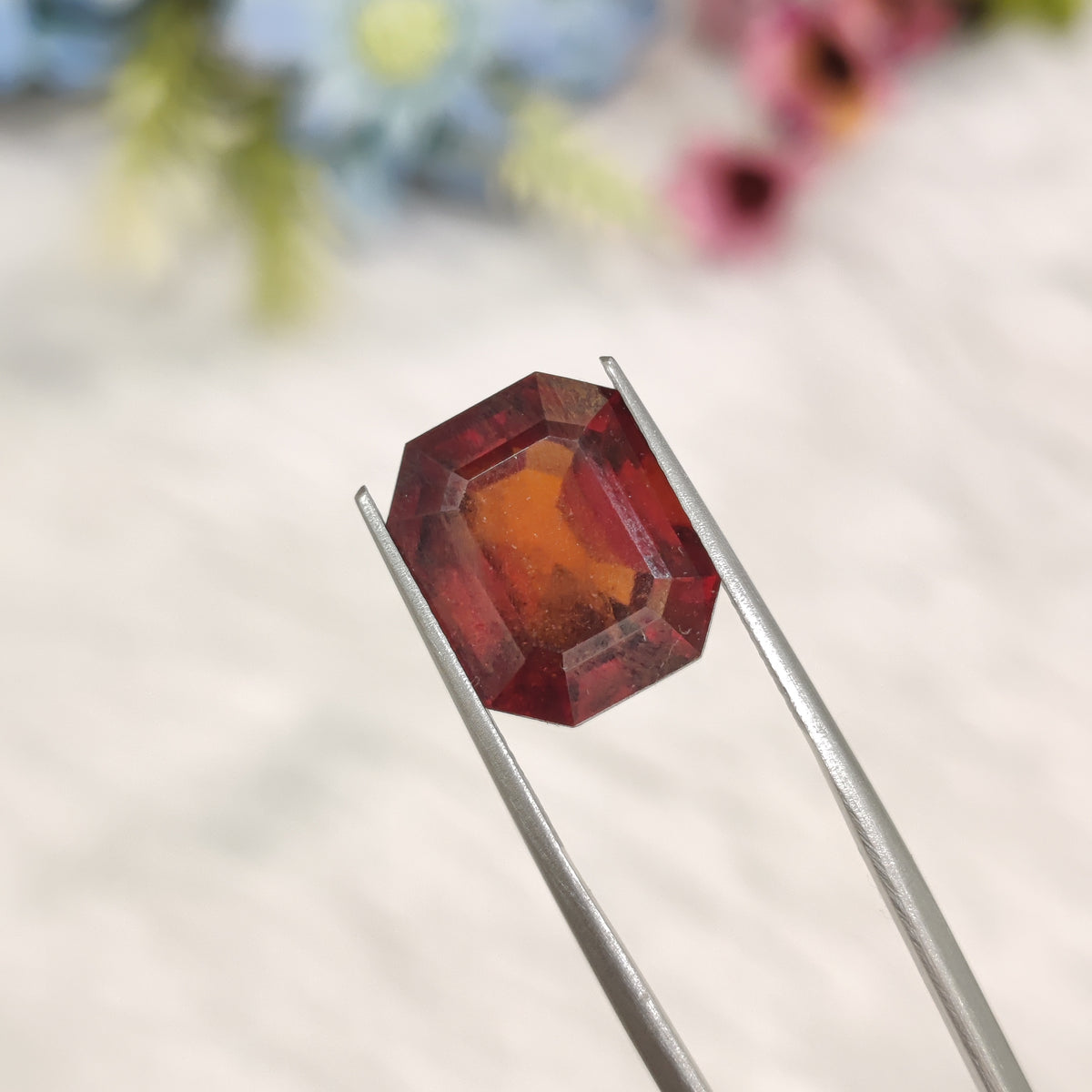 Natural Hessonite Garnet (Gomed) | HG 16 | 11.51 Carat | Certified