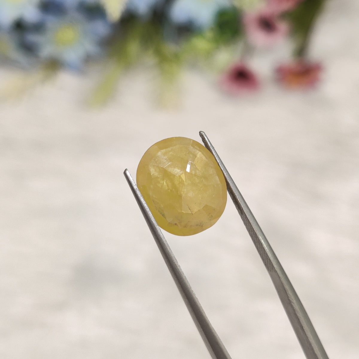 Natural Yellow Sapphire (Pukhraj) | YS 268 | 5.85 Carat | Certified