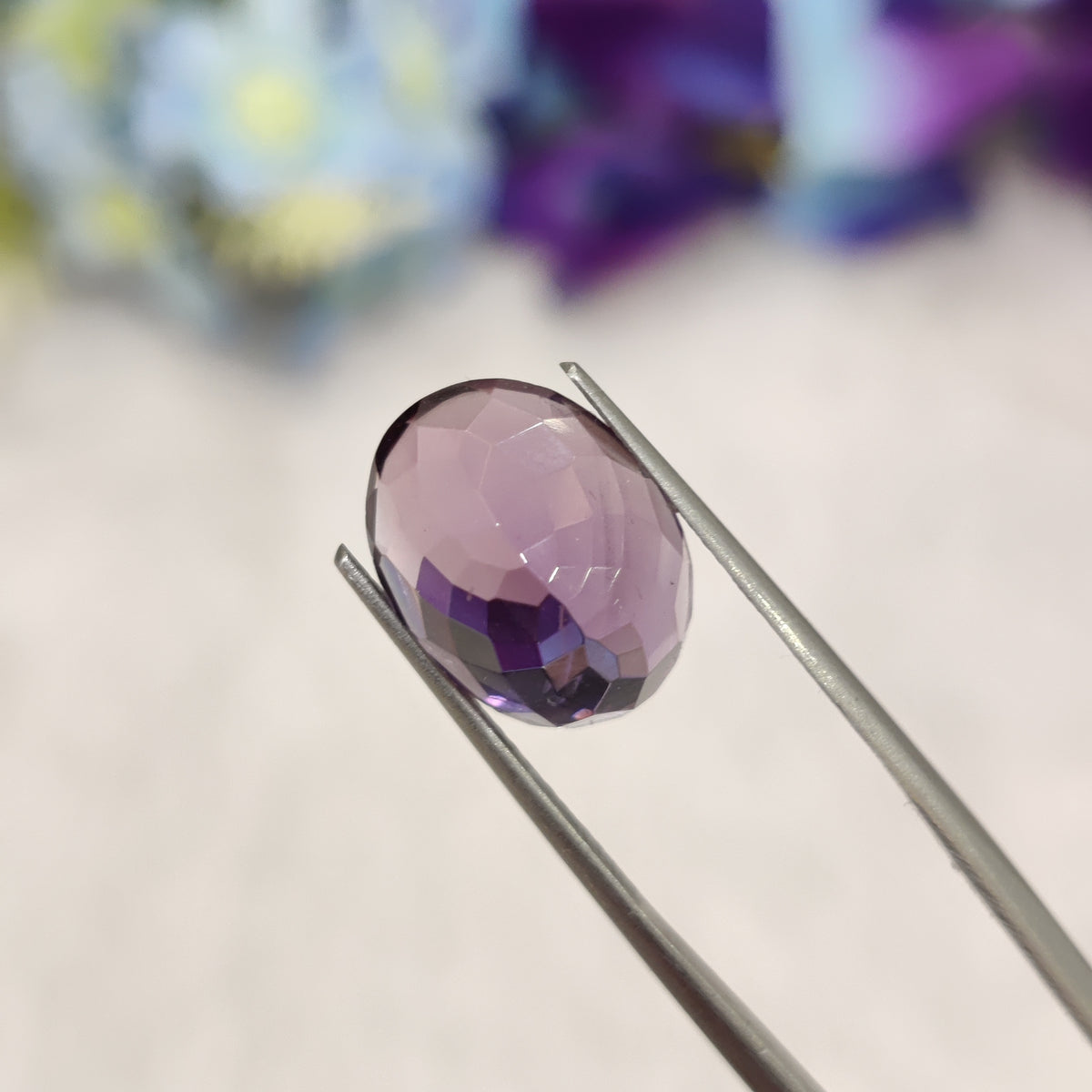 Natural Amethyst (Jamunia) | AME 357 | 6.53 Carat | Certified