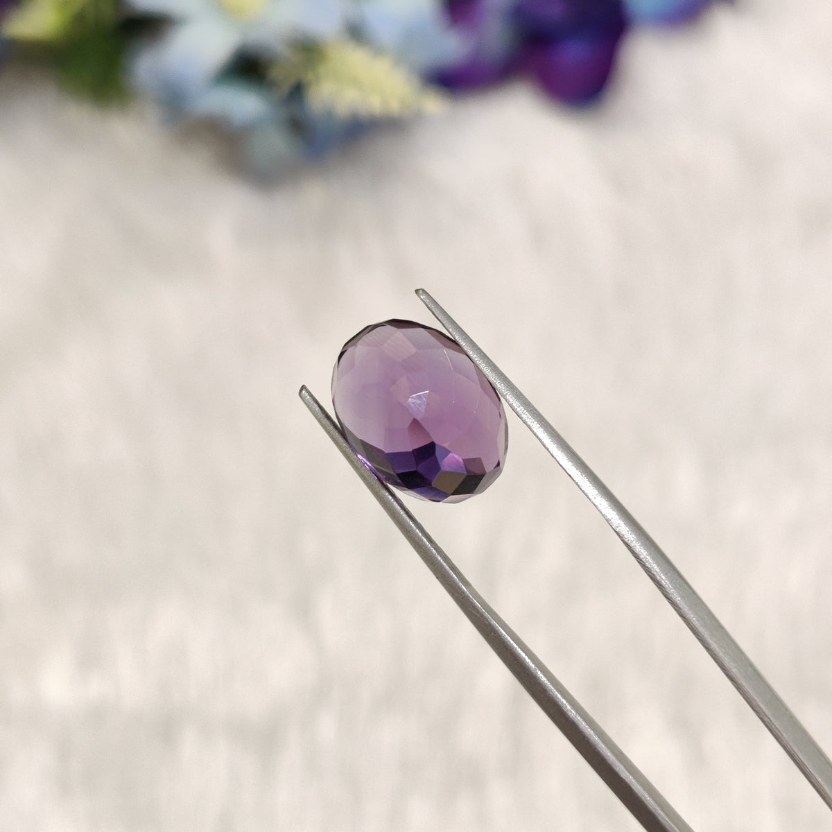 Natural Amethyst (Jamunia) | AME 179 | 6.05 Carat | Certified
