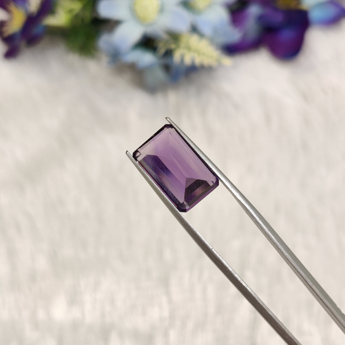 Natural Amethyst (Jamunia) | AME 366 | 7.34 Carat | Certified