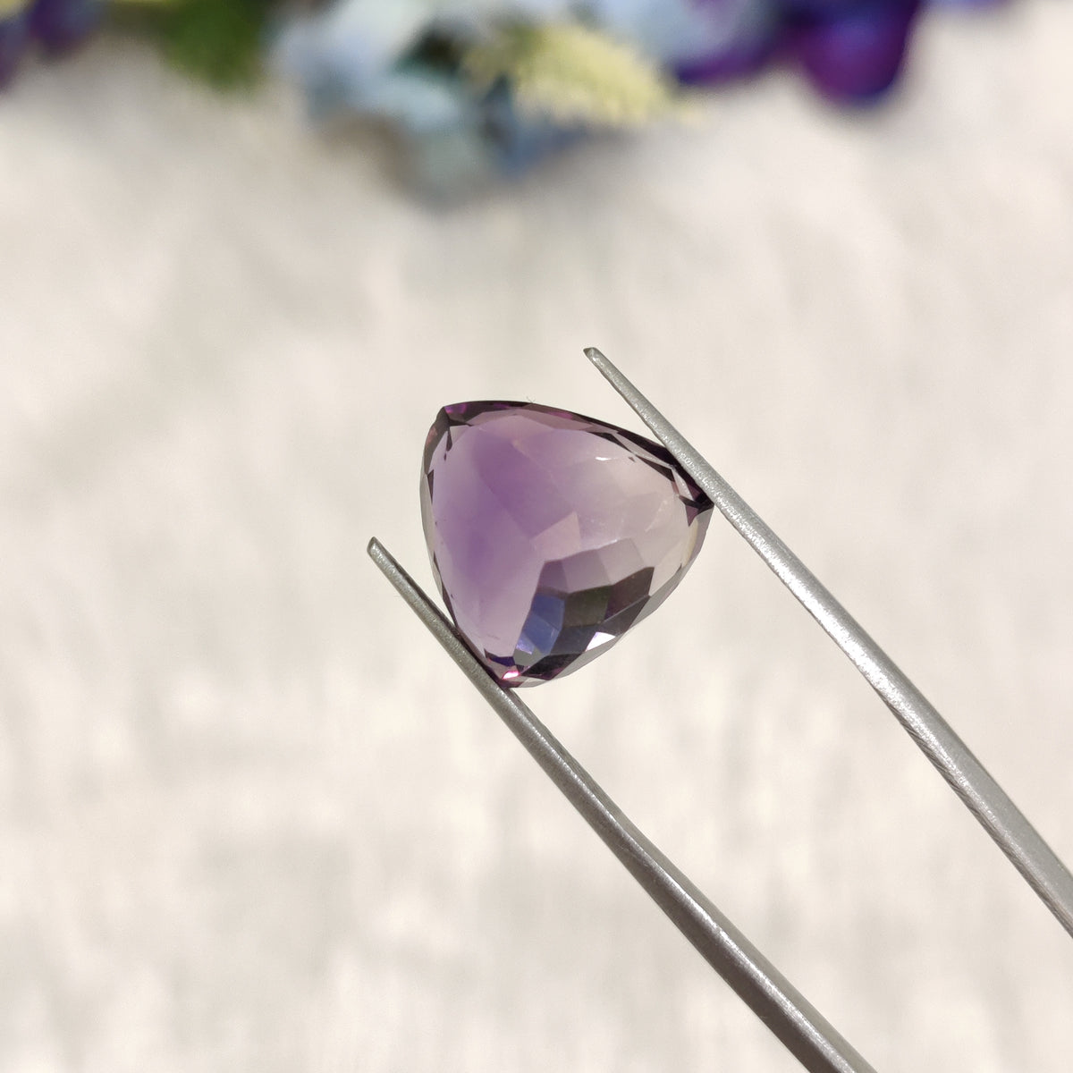 Natural Amethyst (Jamunia) | AME 139 | 7.72 Carat | Certified