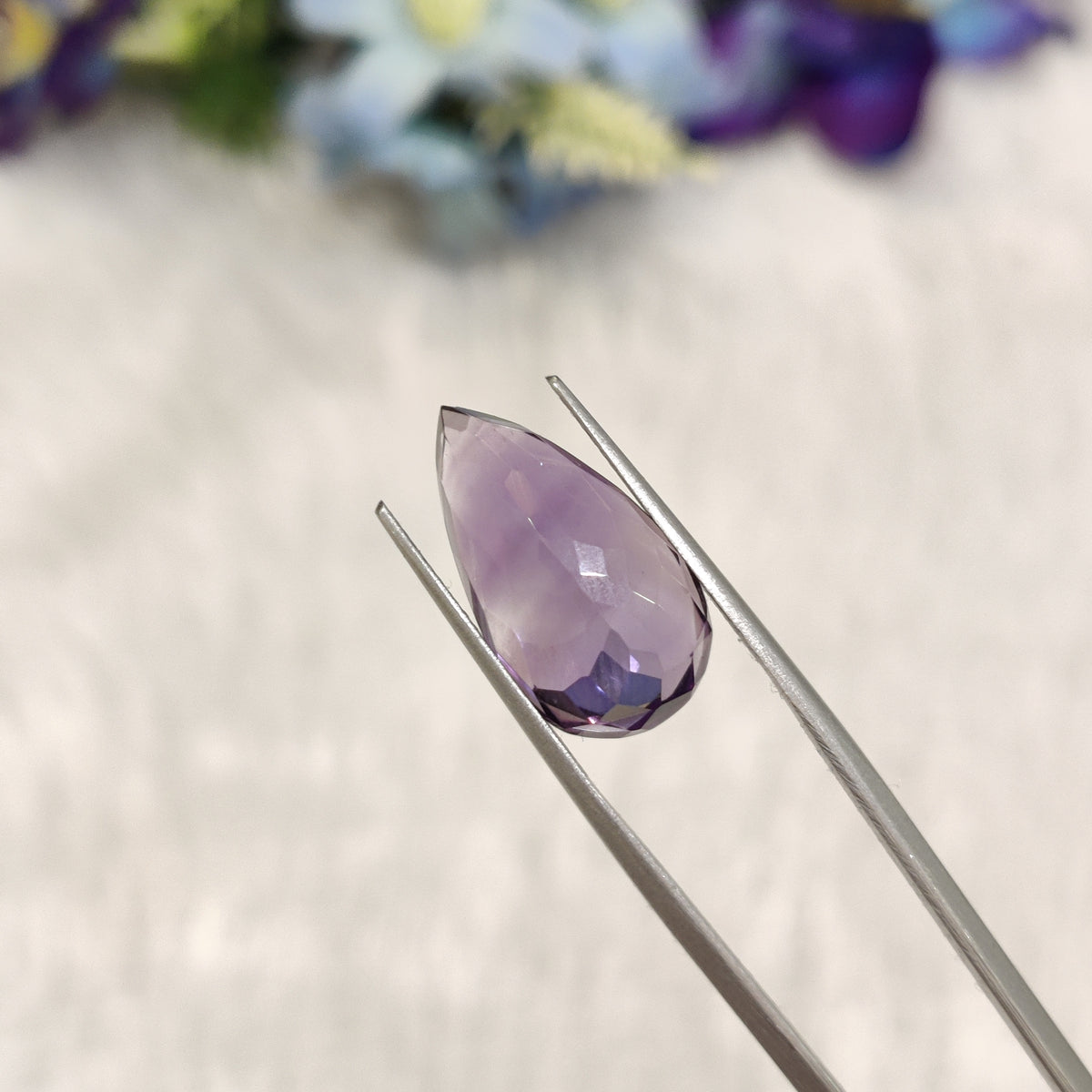 Natural Amethyst (Jamunia) | AME 142 | 8.54 Carat | Certified