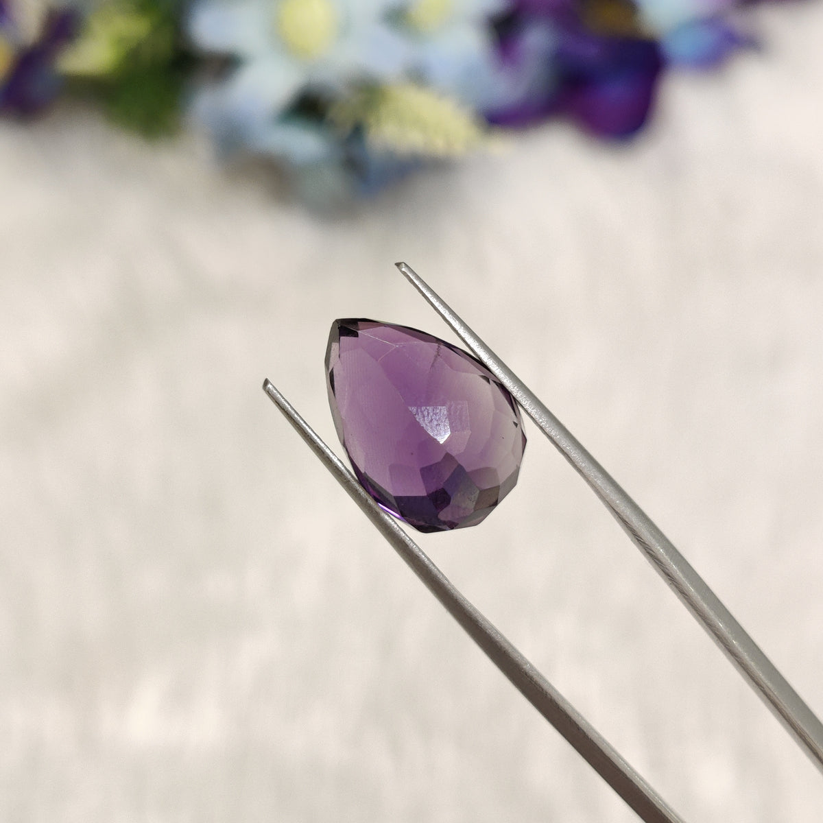 Natural Amethyst (Jamunia) | AME 145 | 7.75 Carat | Certified