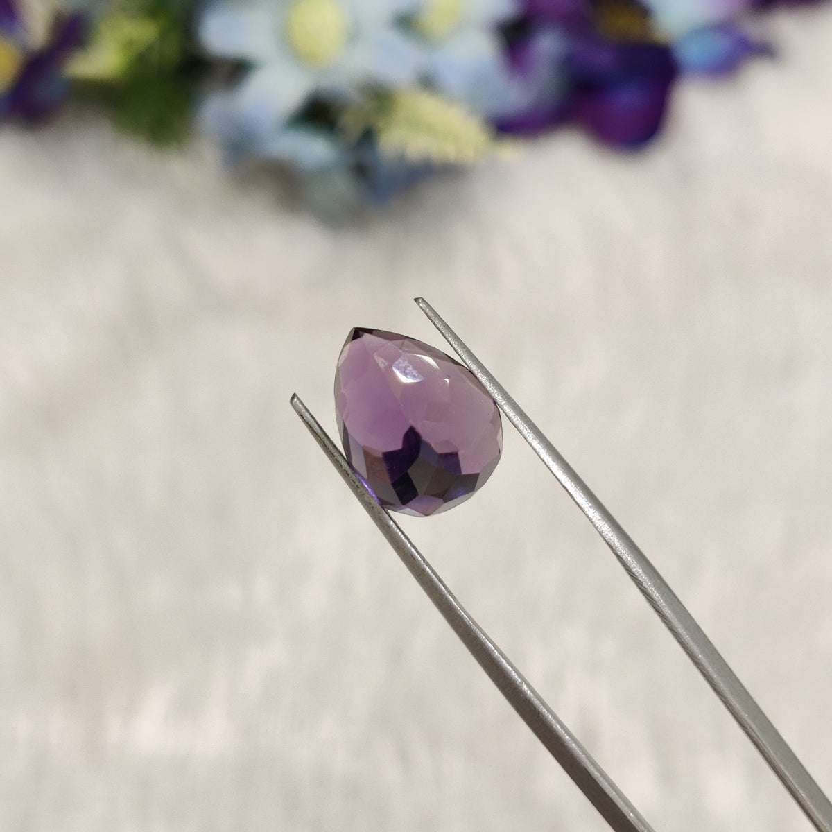 Natural Amethyst (Jamunia) | AME 147 | 7.21 Carat | Certified
