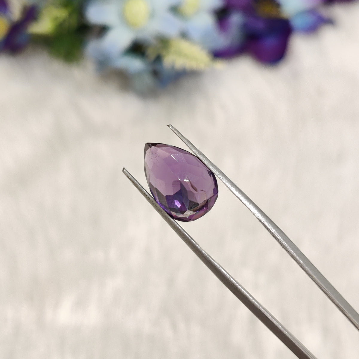 Natural Amethyst (Jamunia) | AME 148 | 6.29 Carat | Certified