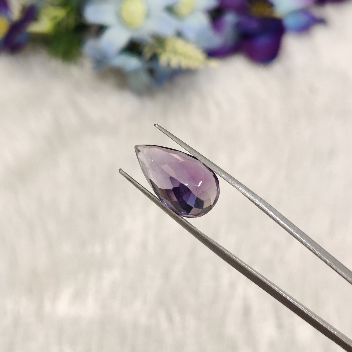 Natural Amethyst (Jamunia) | AME 149 | 7.57 Carat | Certified