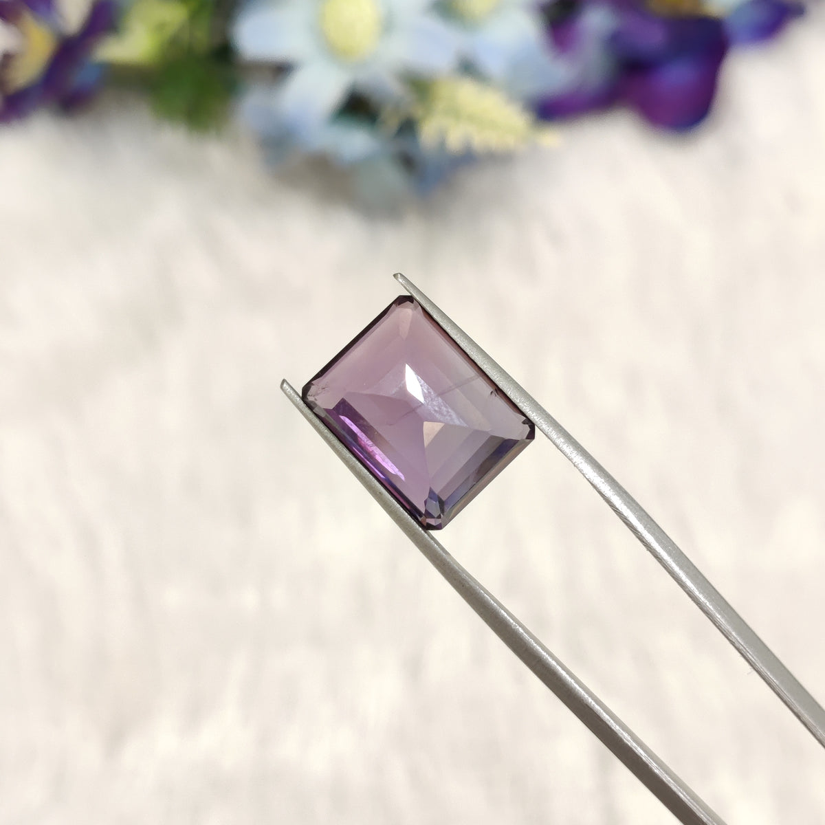 Natural Amethyst (Jamunia) | AME 163 | 7.57 Carat | Certified