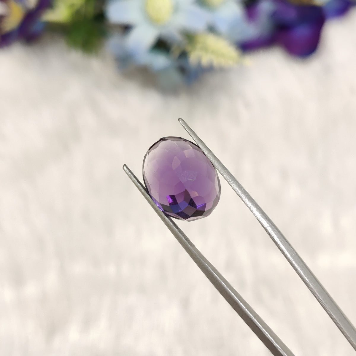 Natural Amethyst (Jamunia) | AME 171 | 7.35 Carat | Certified