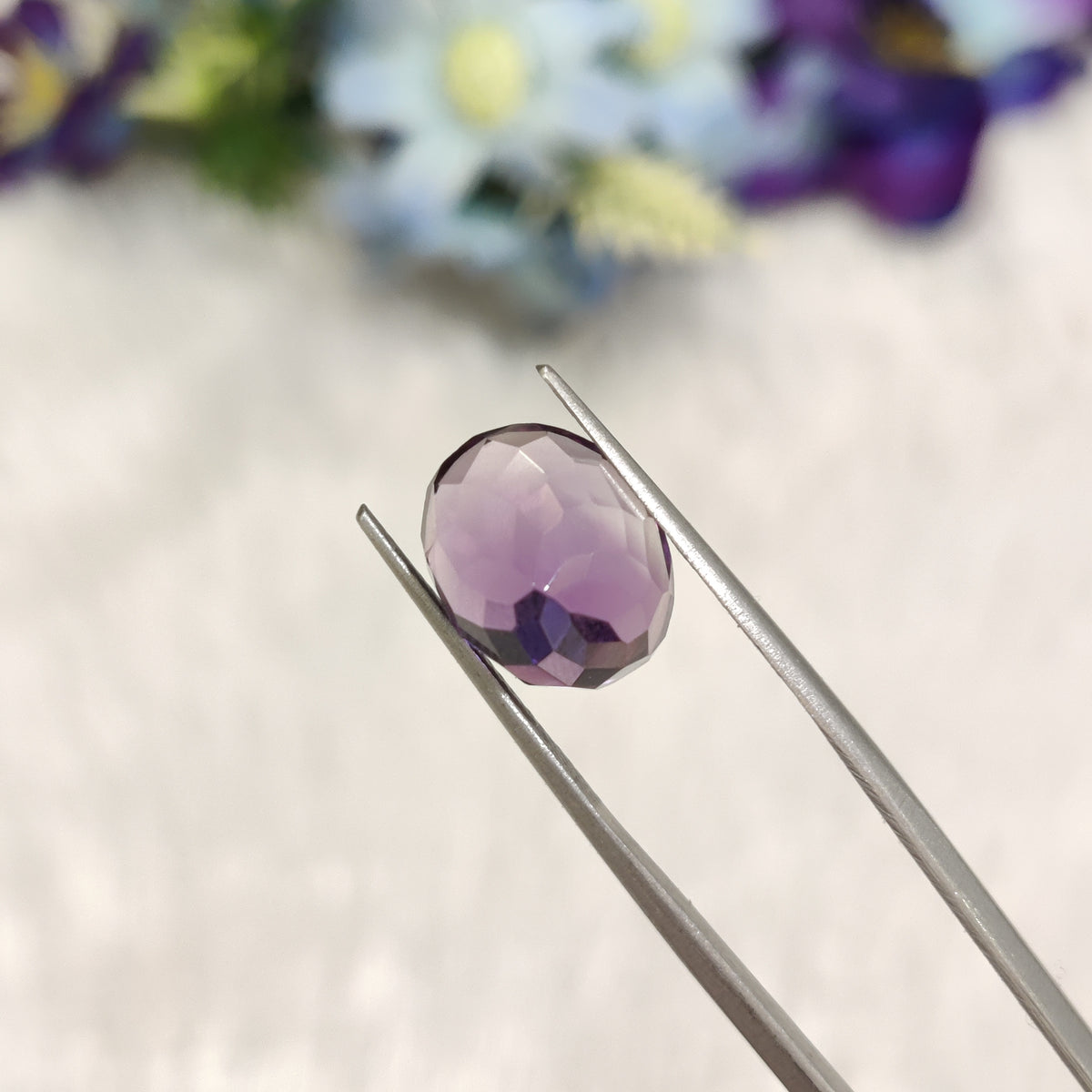 Natural Amethyst (Jamunia) | AME 180 | 6.32 Carat | Certified