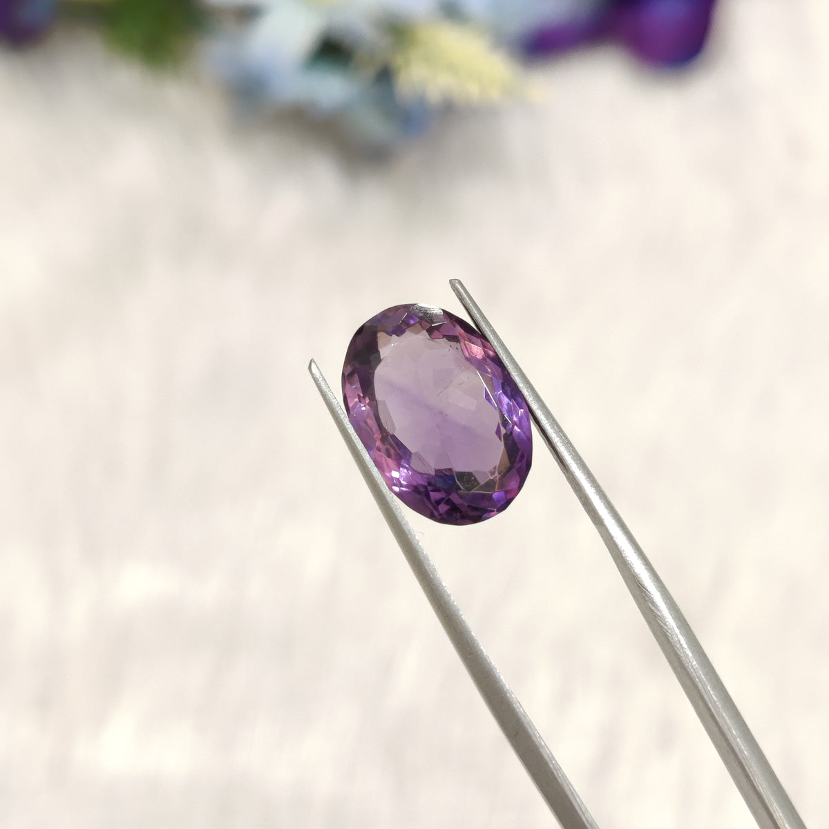 Natural Amethyst (Jamunia) | AME 200 | 5.83 Carat | Certified