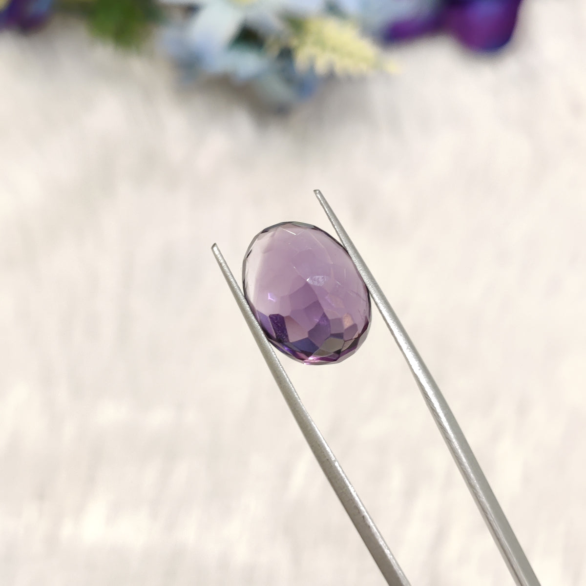 Natural Amethyst (Jamunia) | AME 205 | 7.06 Carat | Certified