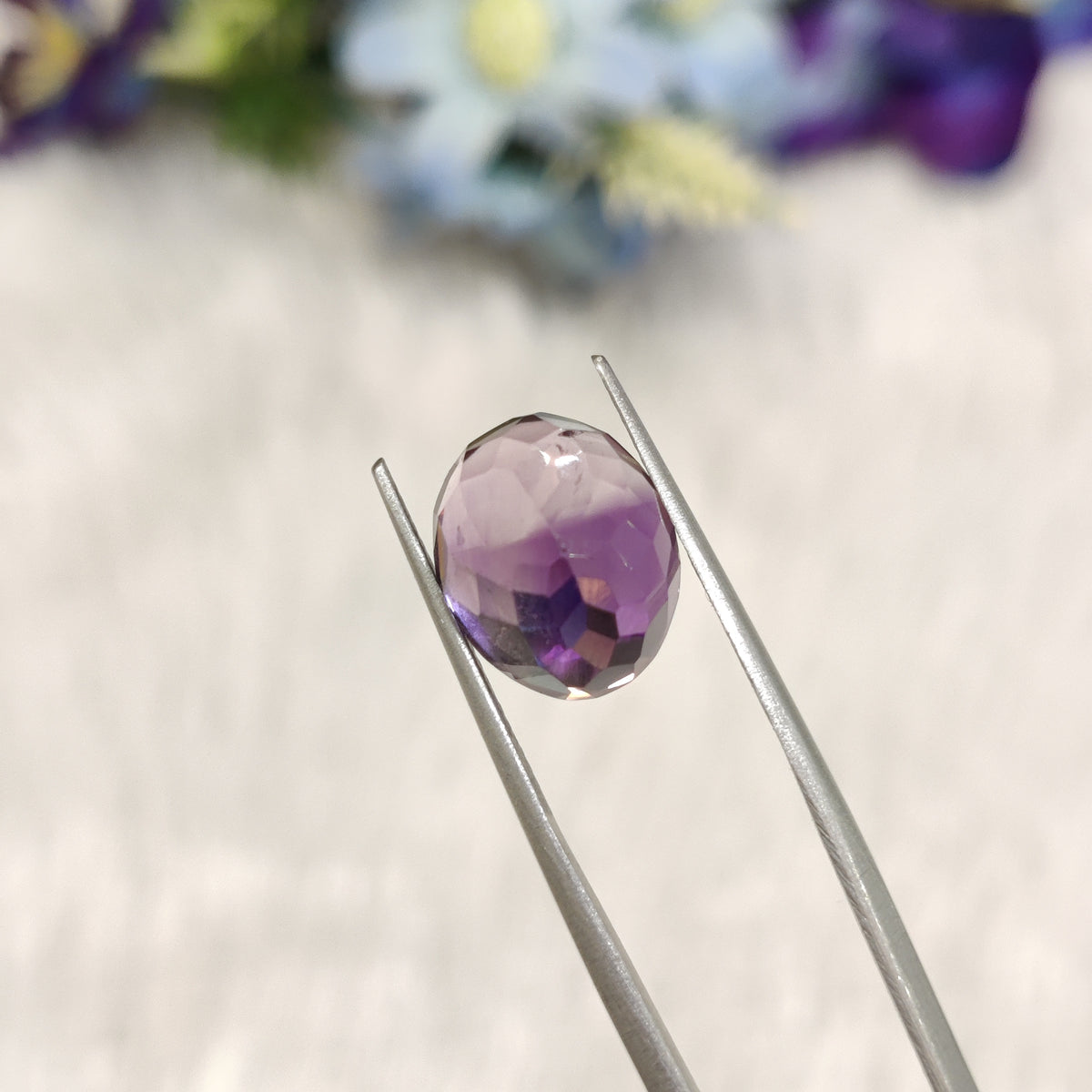 Natural Amethyst (Jamunia) | AME 224 | 6.85 Carat | Certified