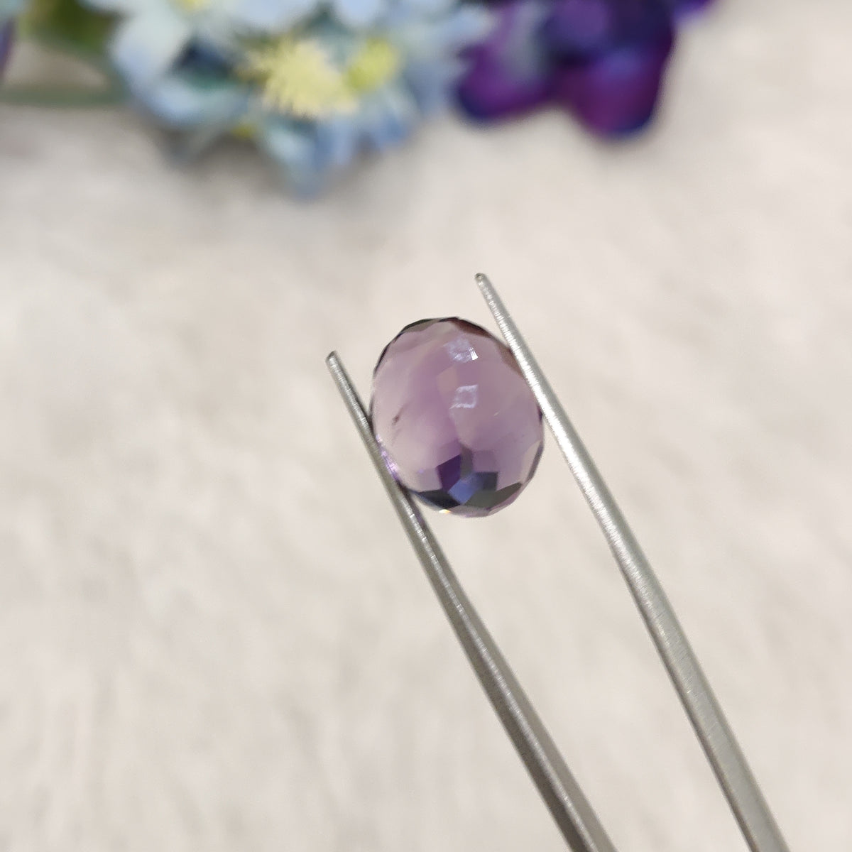 Natural Amethyst (Jamunia) | AME 231 | 6.82 Carat | Certified