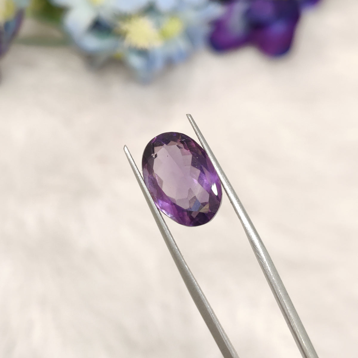 Natural Amethyst (Jamunia) | AME 240 | 7 Carat | Certified