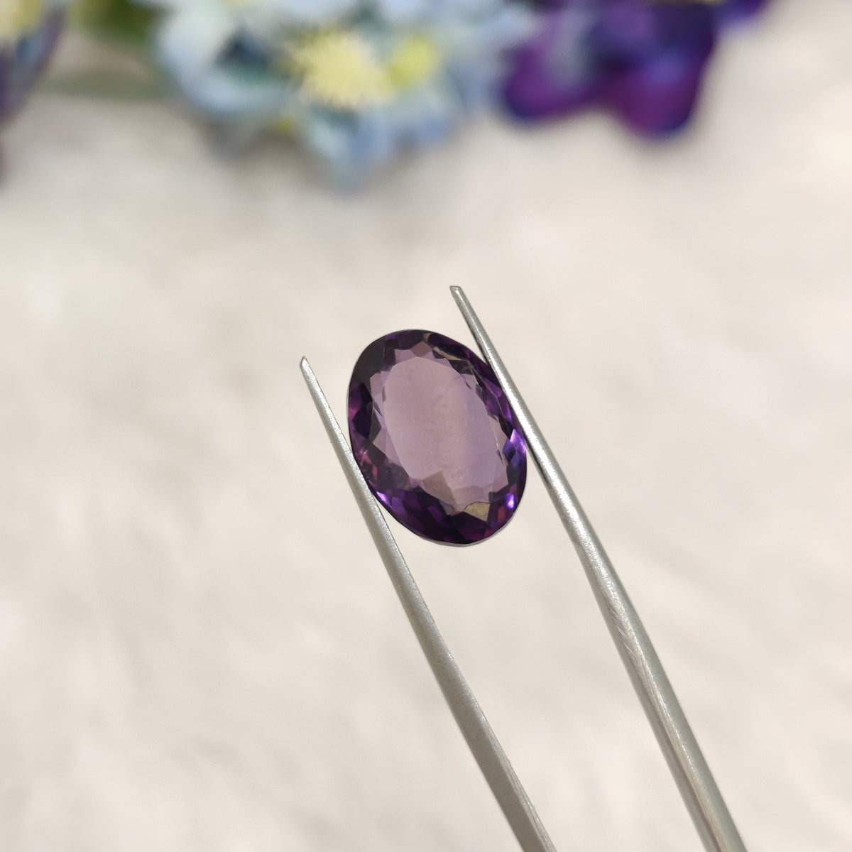 Natural Amethyst (Jamunia) | AME 261 | 6.2 Carat | Certified