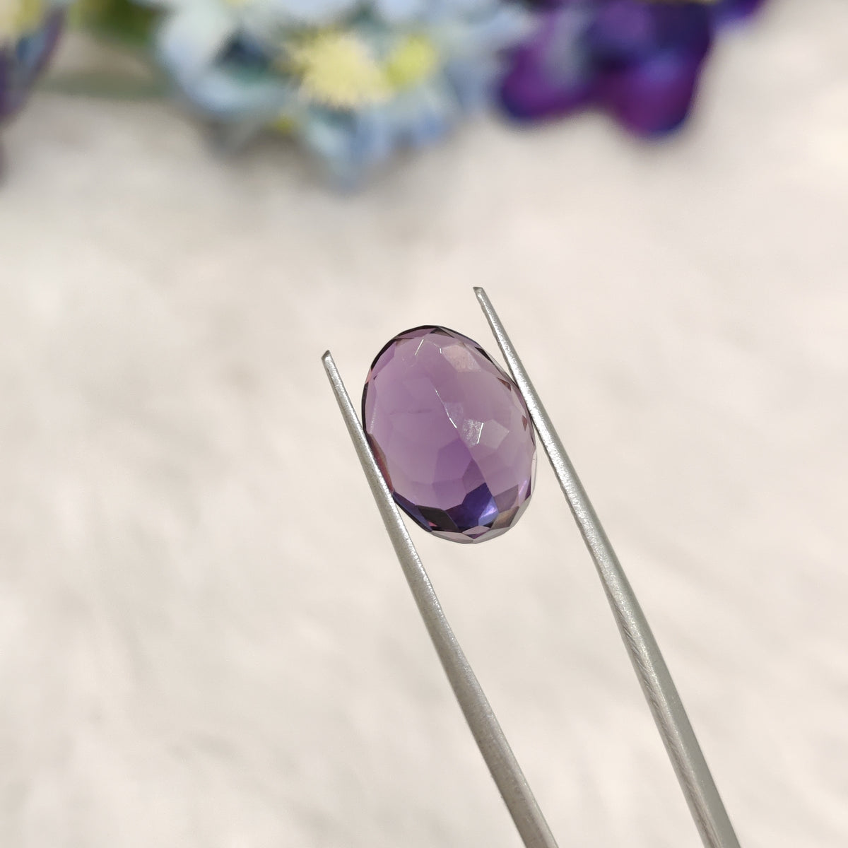 Natural Amethyst (Jamunia) | AME 261 | 6.2 Carat | Certified