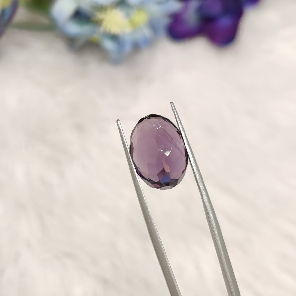 Natural Amethyst (Jamunia) | AME 270 | 7.23 Carat | Certified
