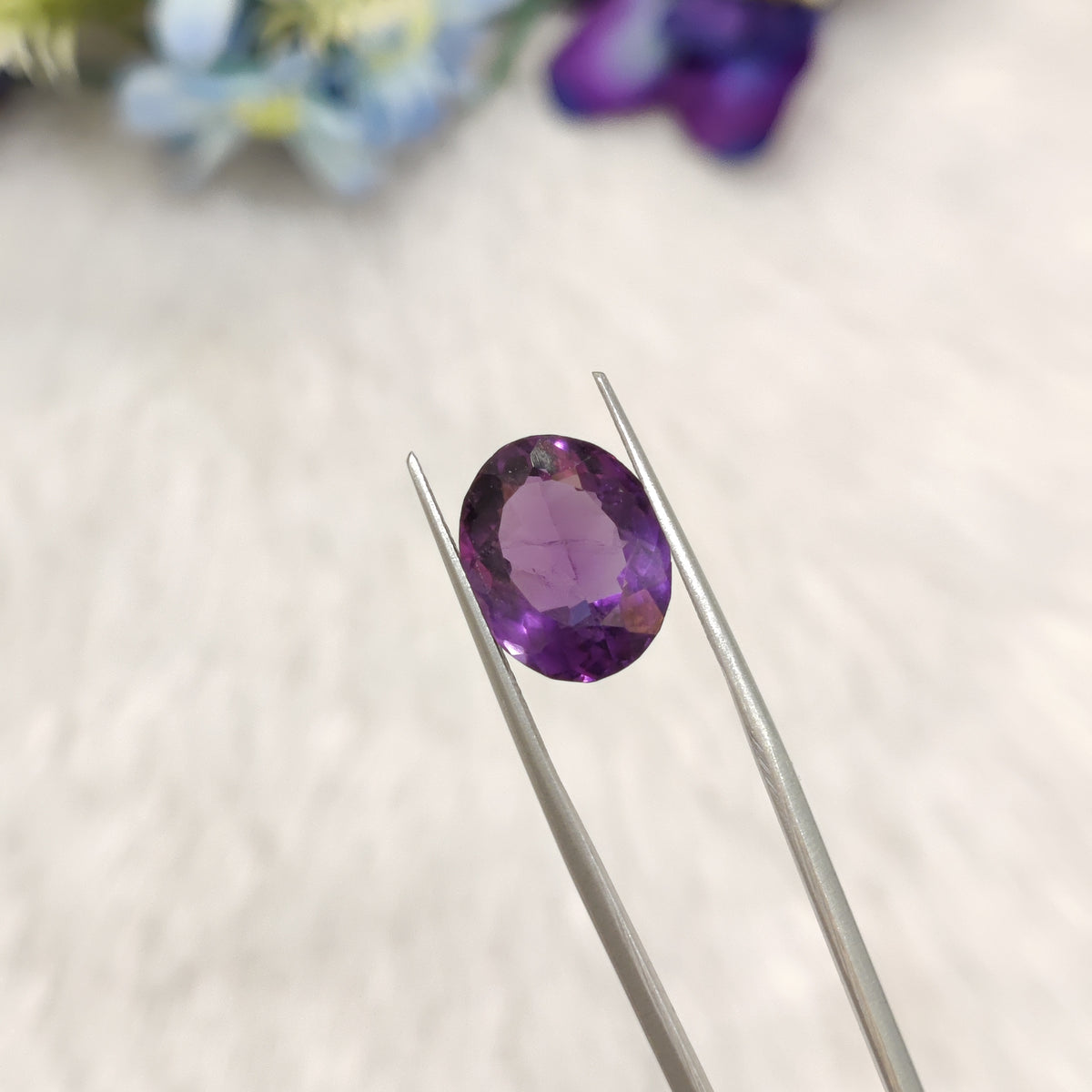Natural Amethyst (Jamunia) | AME 271 | 6.83 Carat | Certified