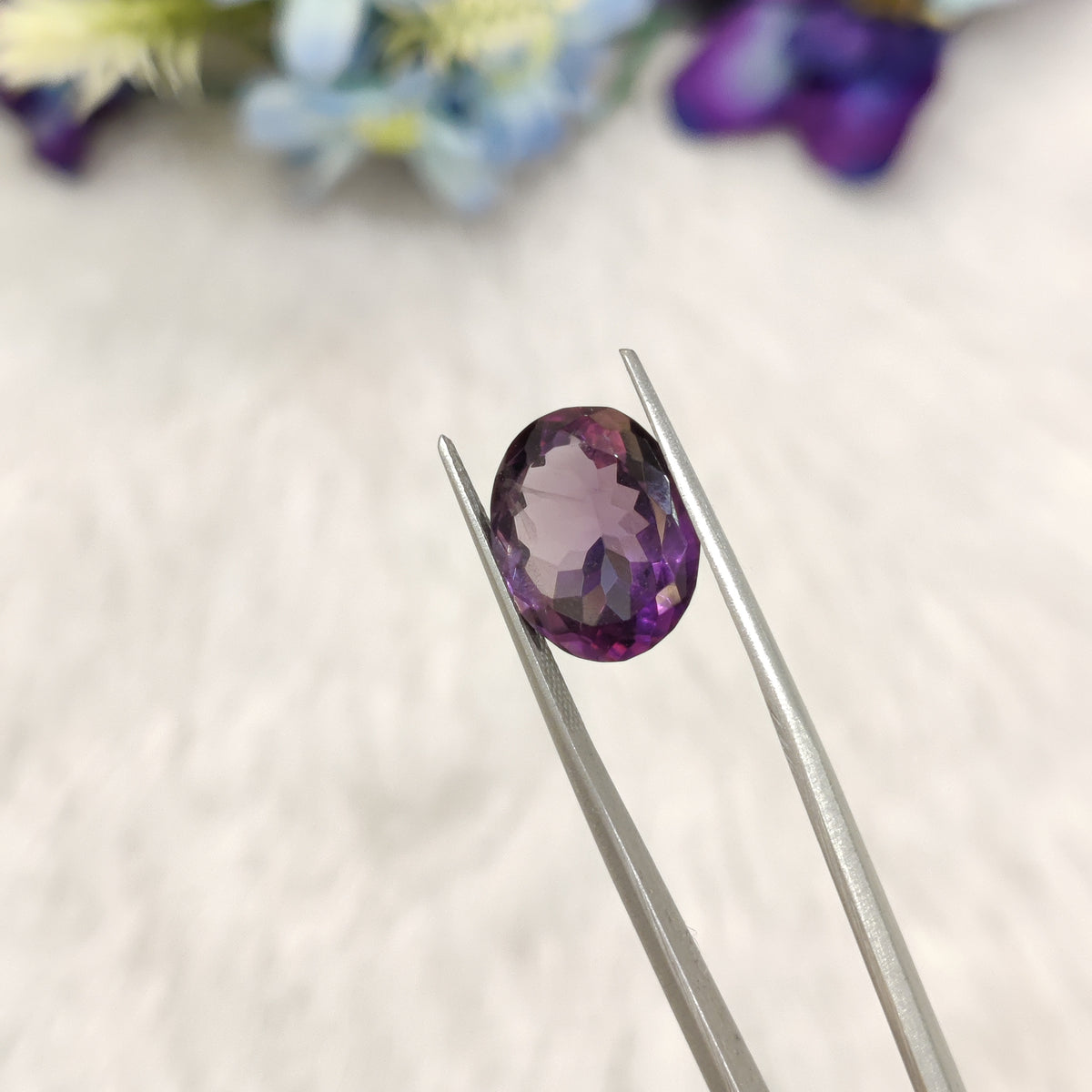 Natural Amethyst (Jamunia) | AME 279 | 6.28 Carat | Certified