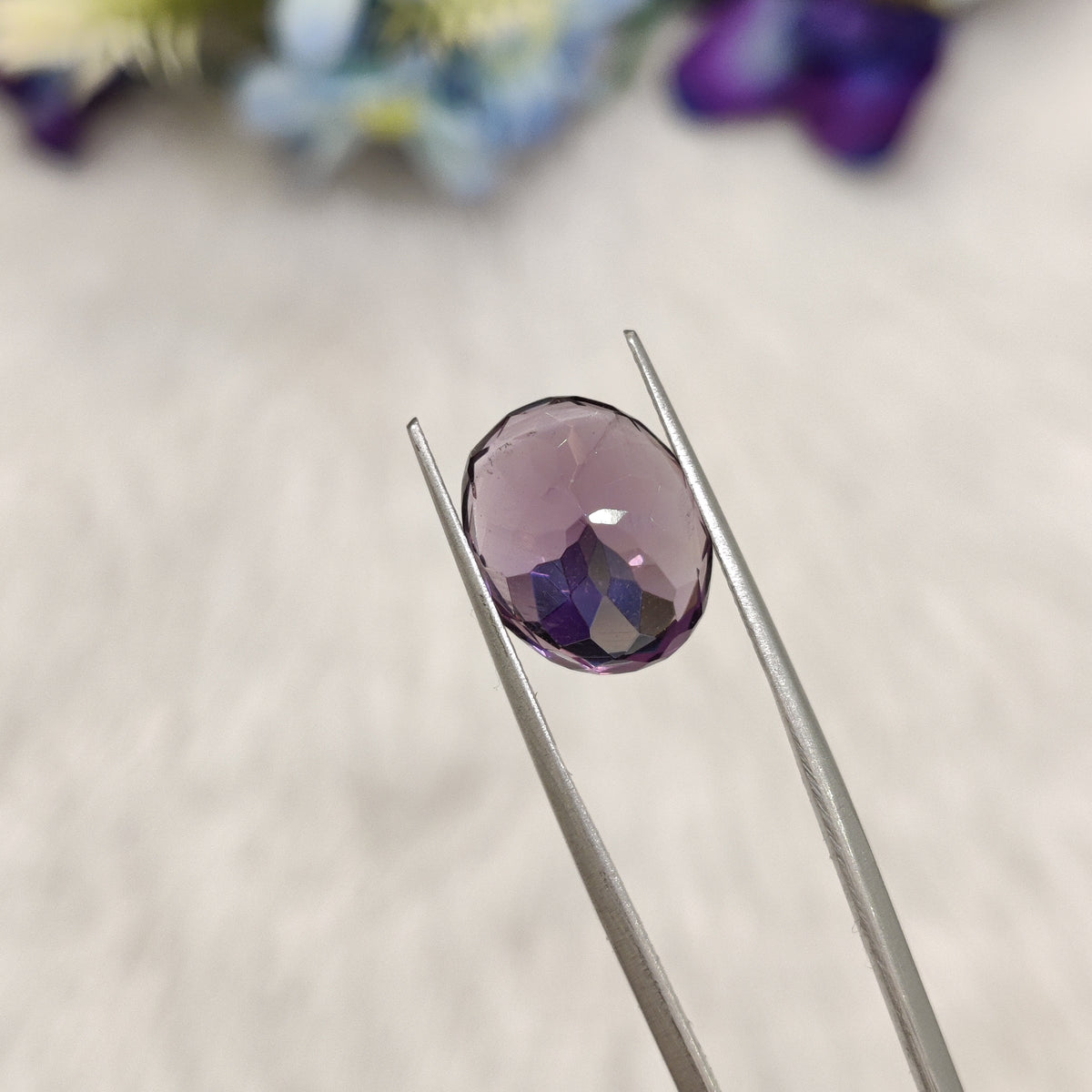 Natural Amethyst (Jamunia) | AME 279 | 6.28 Carat | Certified