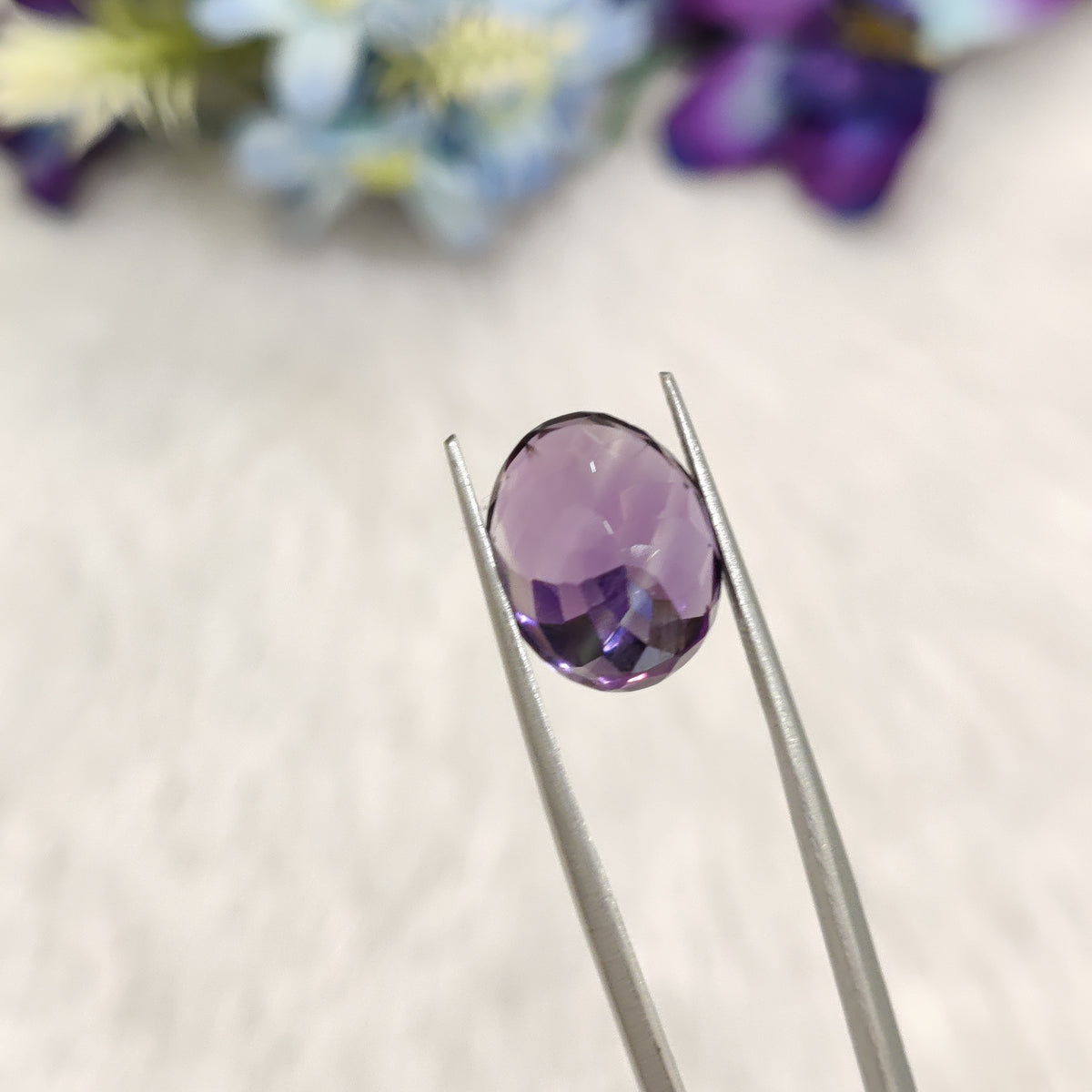 Natural Amethyst (Jamunia) | AME 282 | 7.27 Carat | Certified