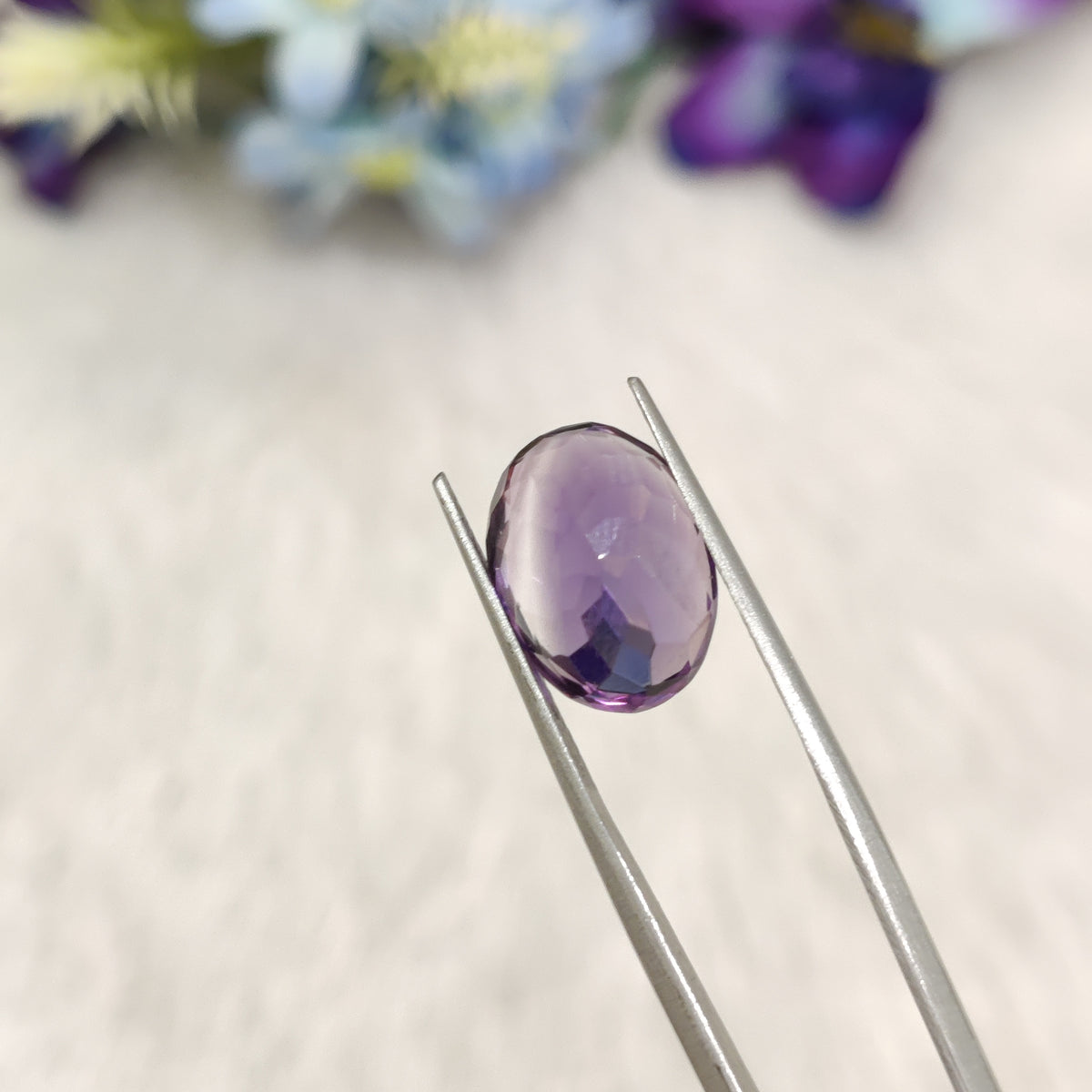 Natural Amethyst (Jamunia) | AME 283 | 6.24 Carat | Certified