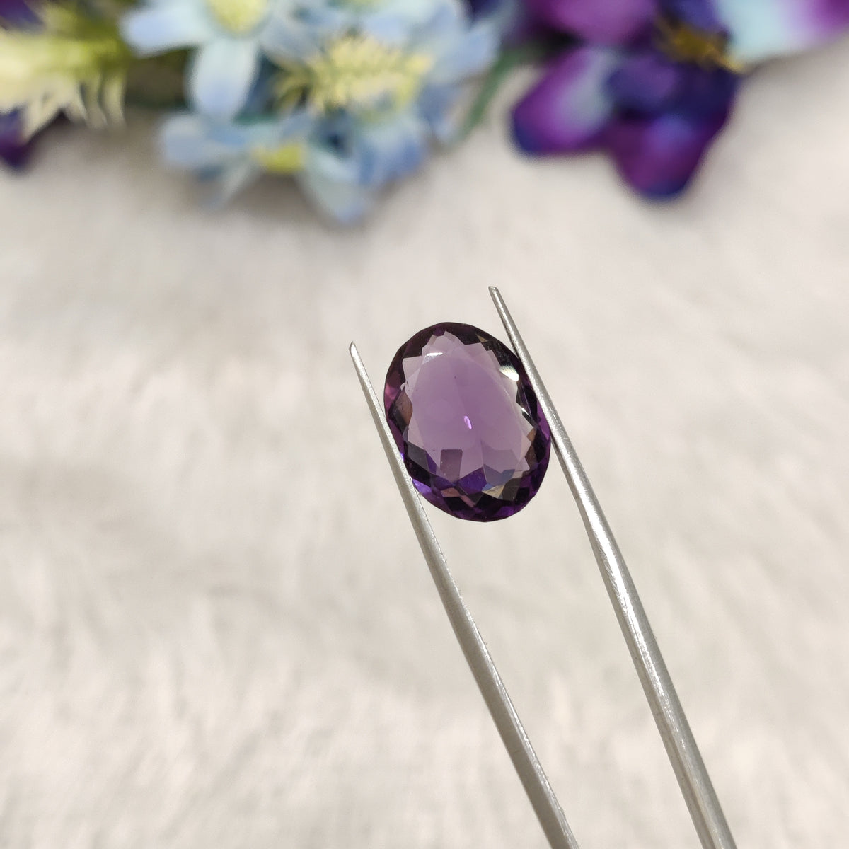Natural Amethyst (Jamunia) | AME 290 | 6 Carat | Certified